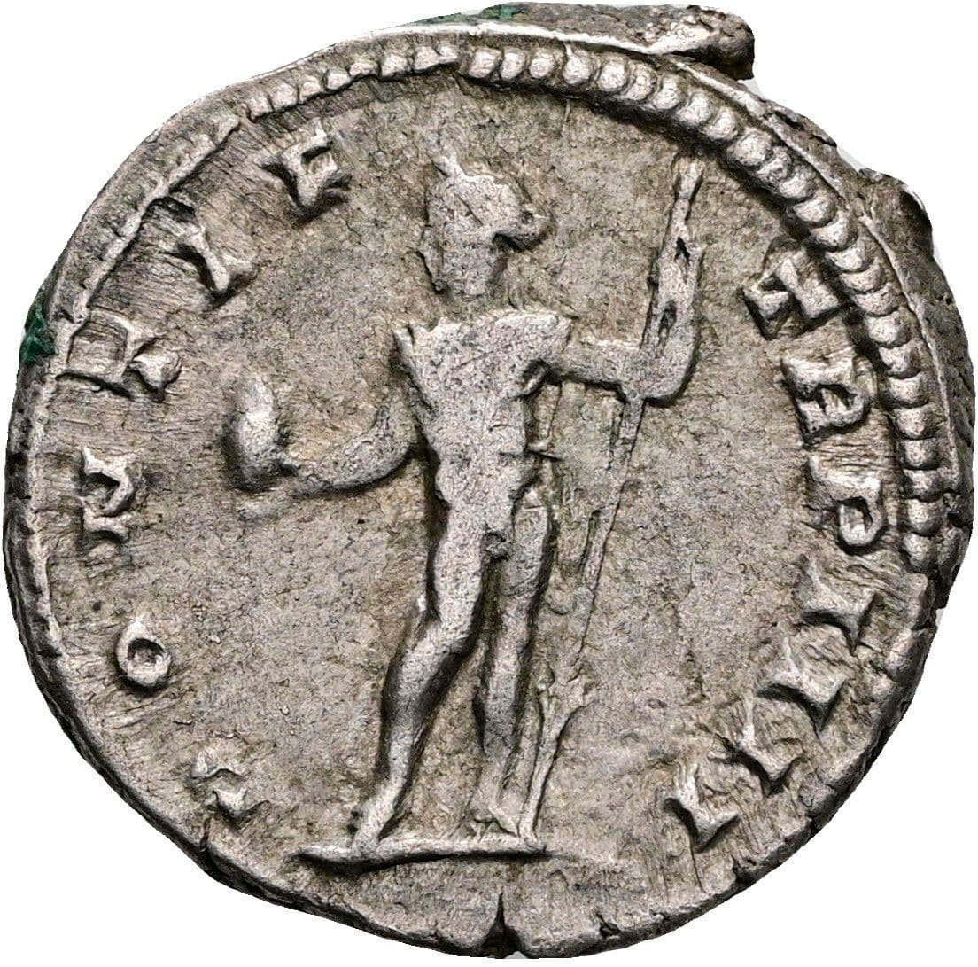 Denar Caracalla 197-217 AC Rom 201 AC – Rückseite