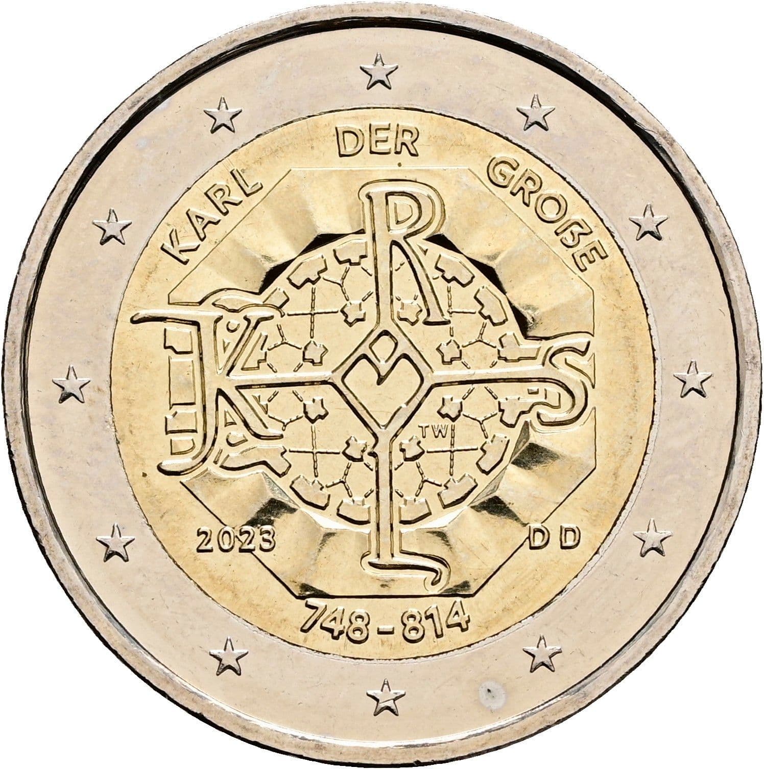 2 Euro 2023 D – Rückseite