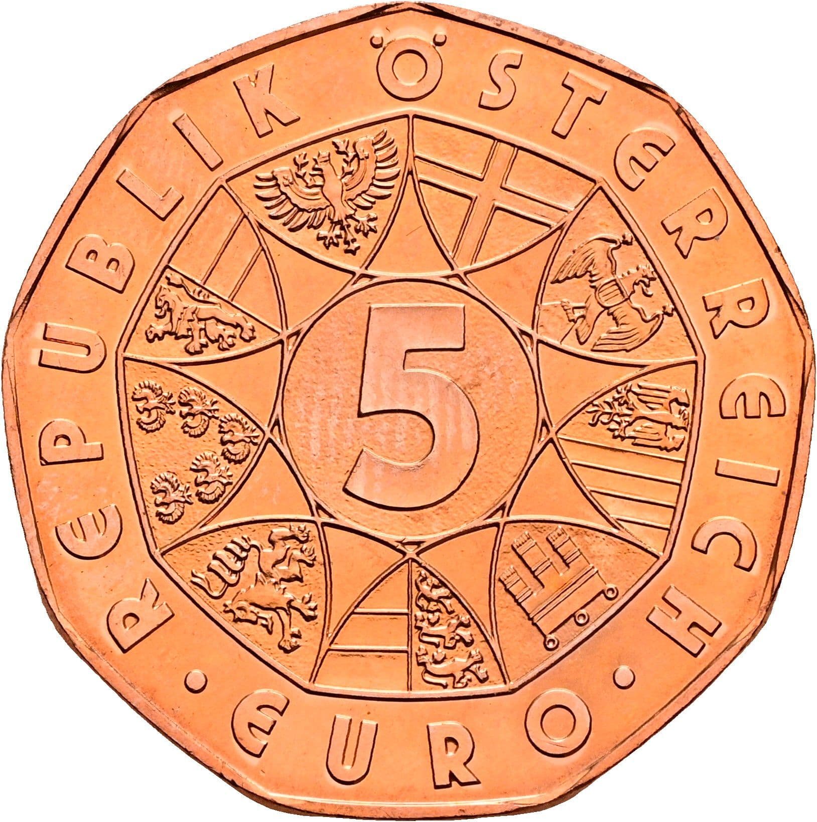 5 Euro 2013 – Vorderseite