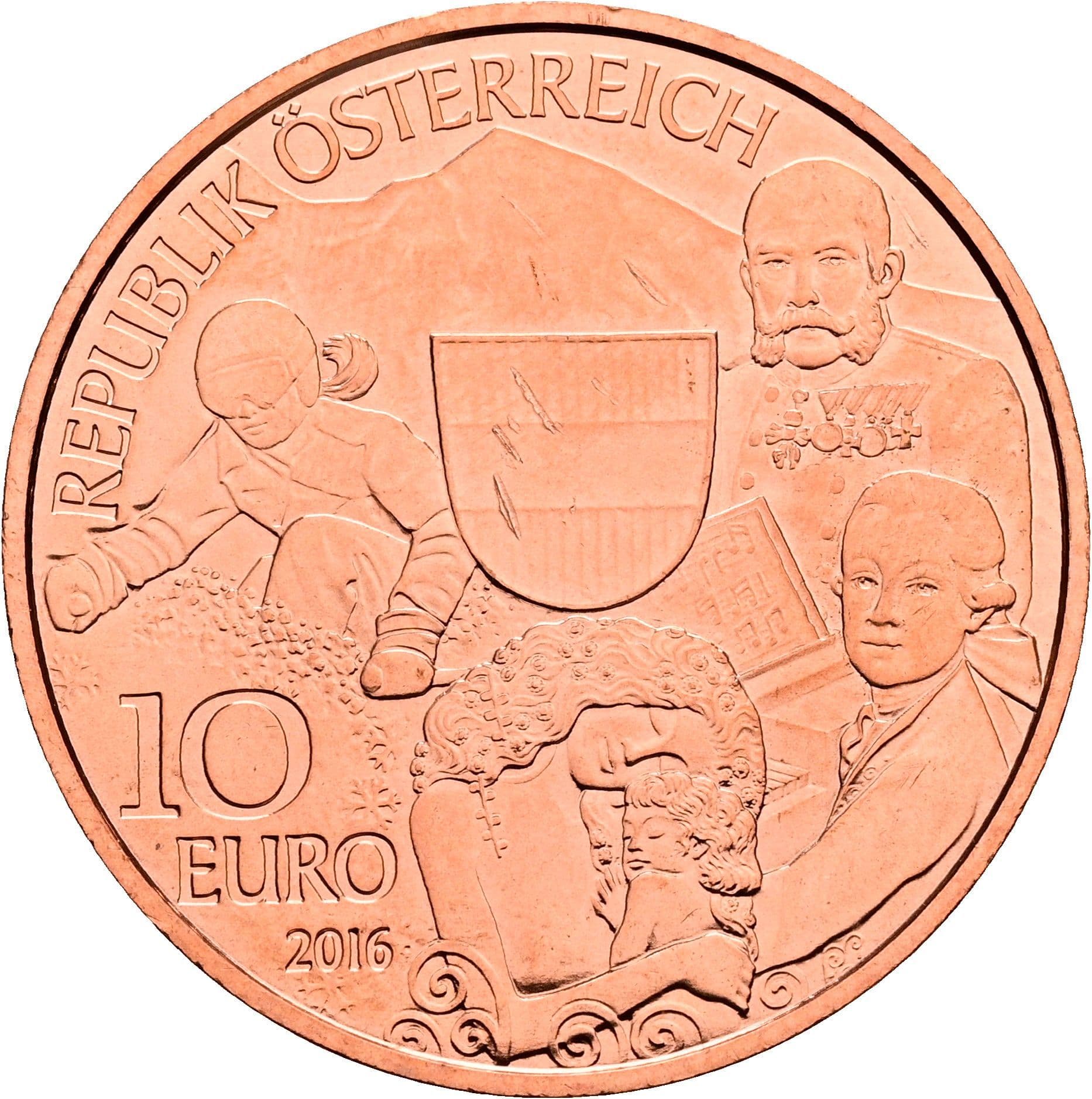 10 Euro 2016 – Vorderseite