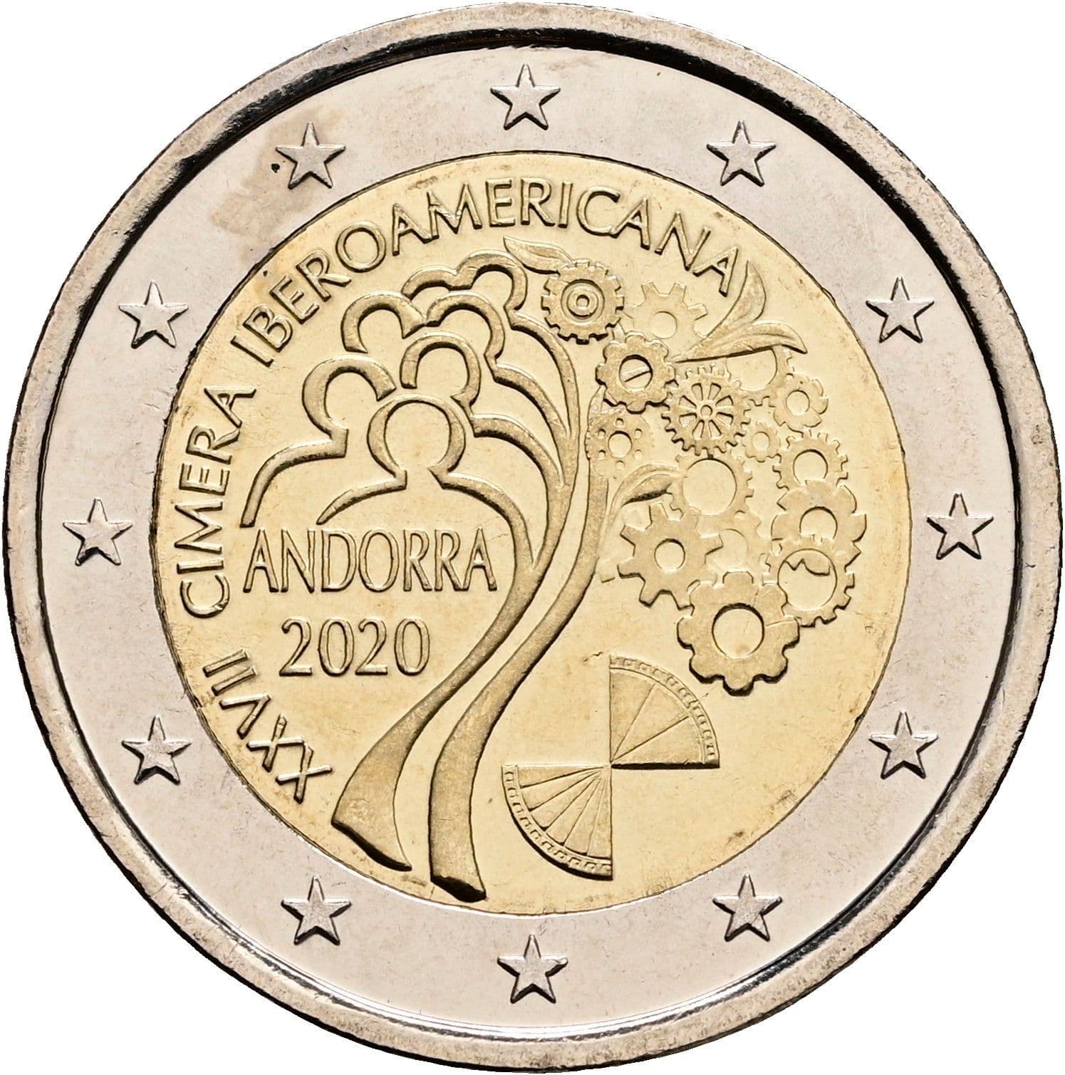 2 Euro 2020 – Rückseite