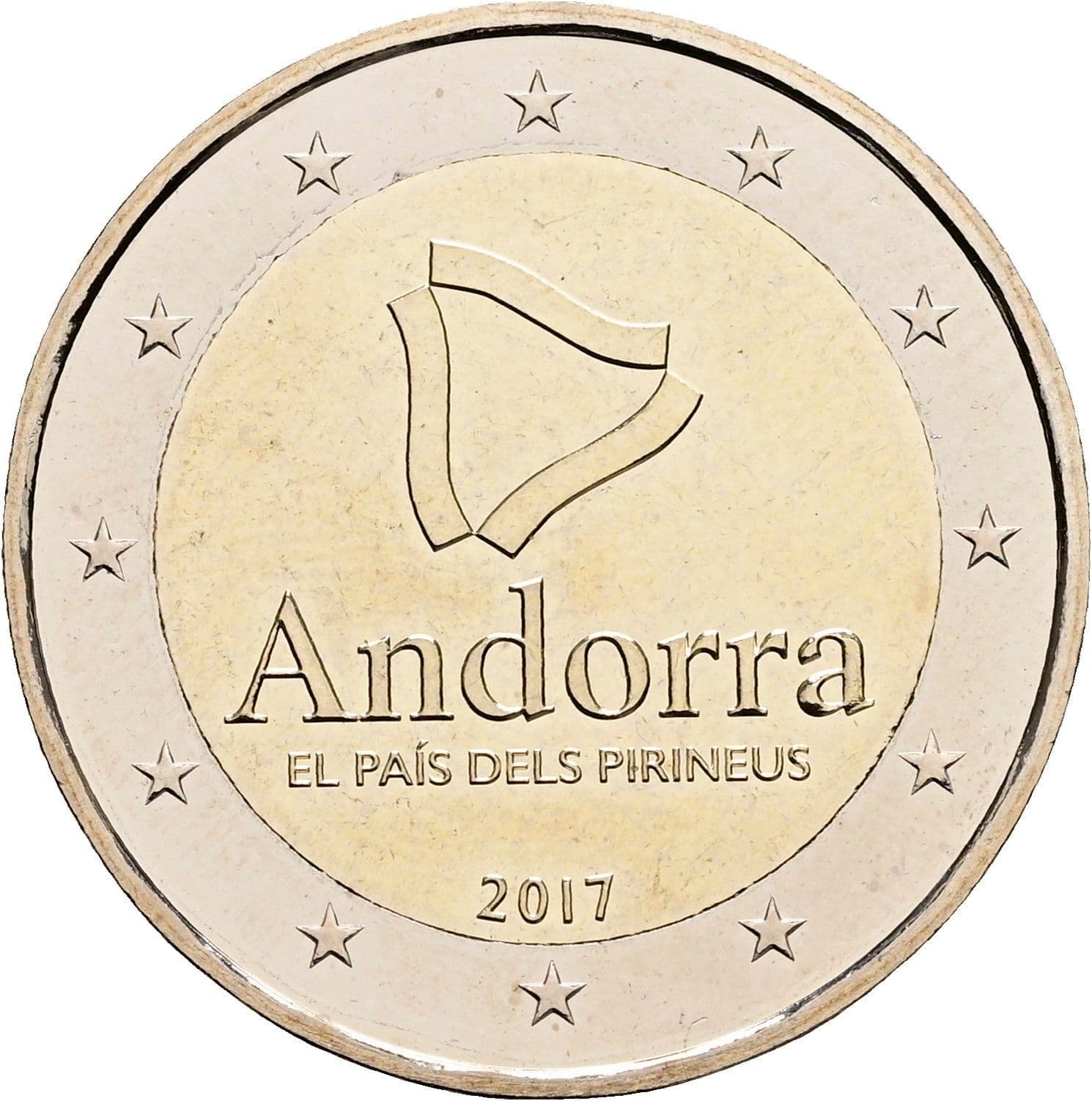 2 Euro 2017 – Rückseite