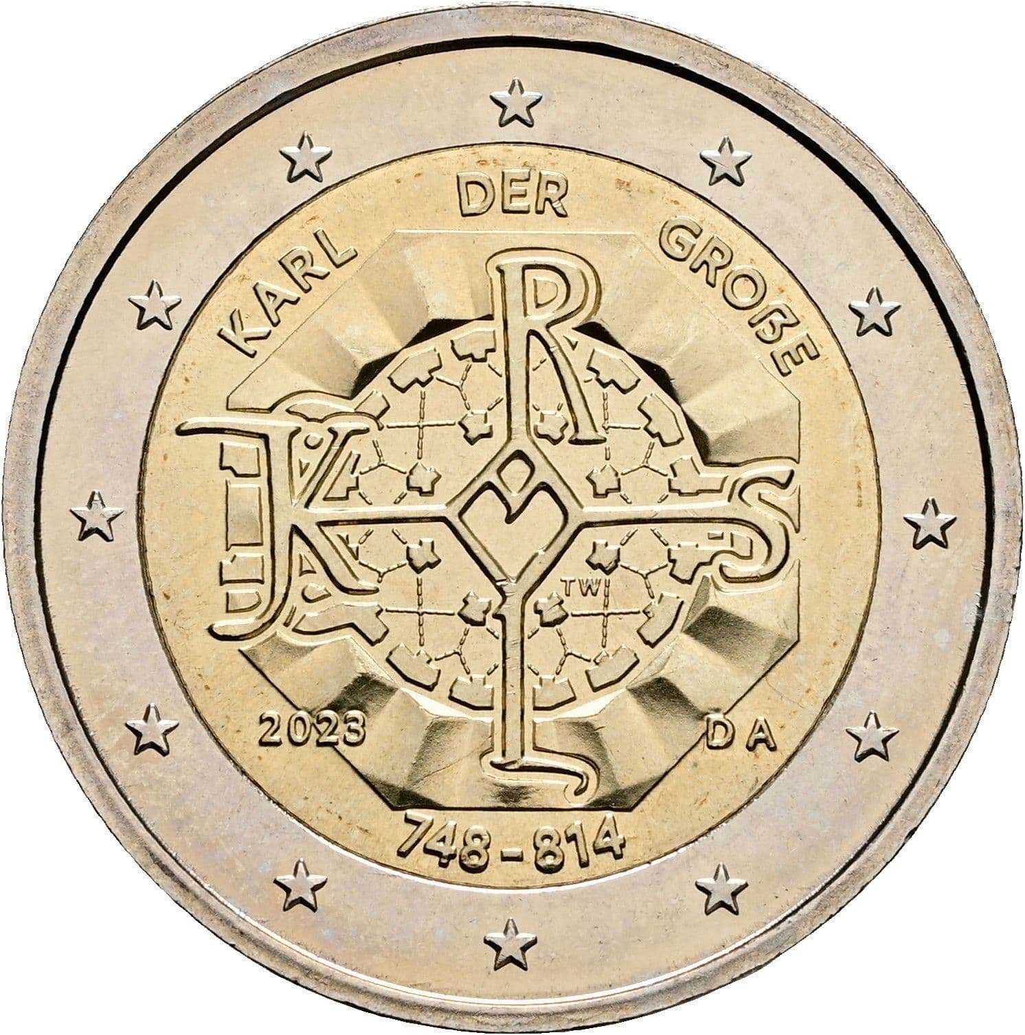 2 Euro 2023 A – Rückseite