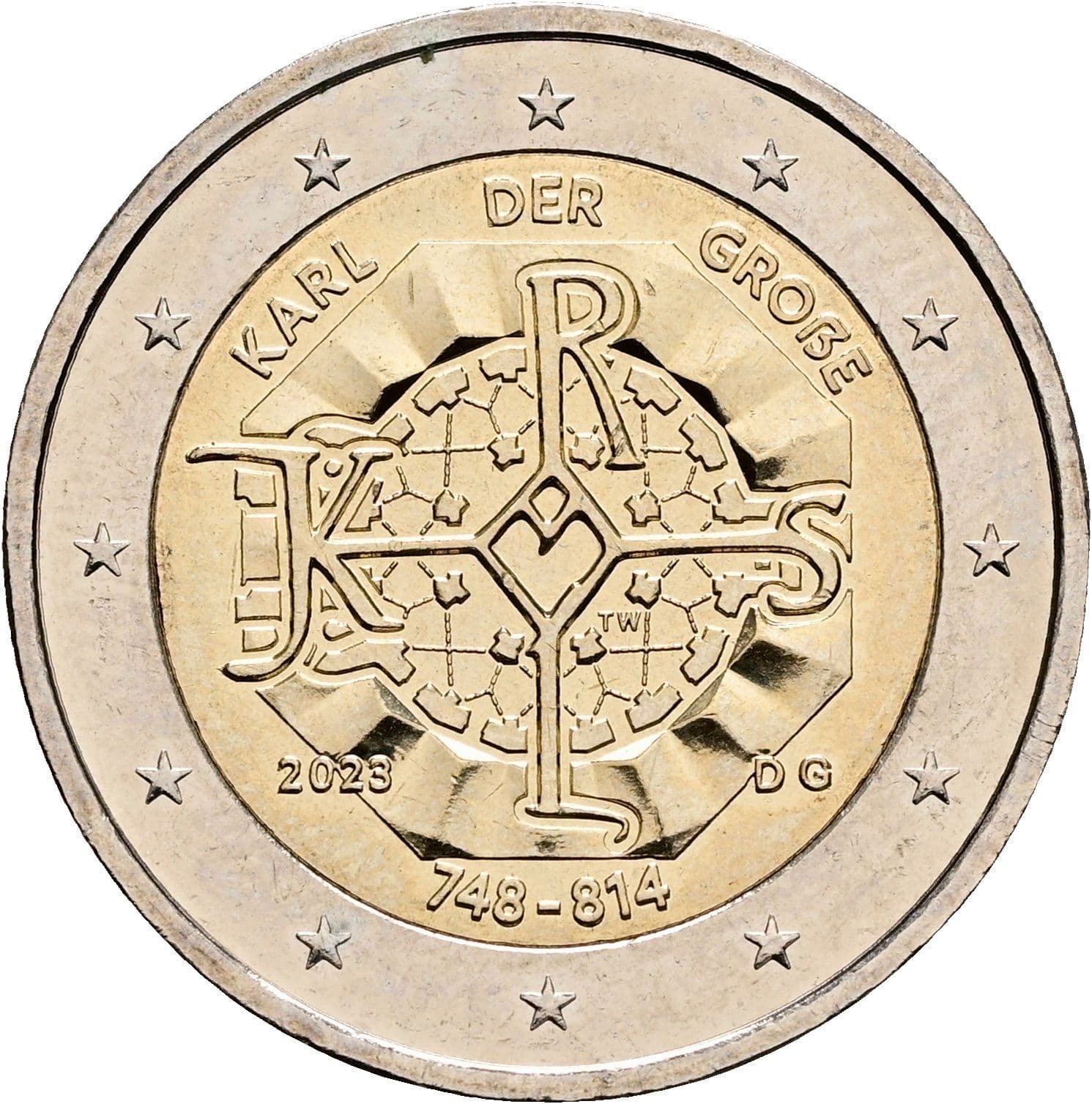 2 Euro 2023 G – Rückseite
