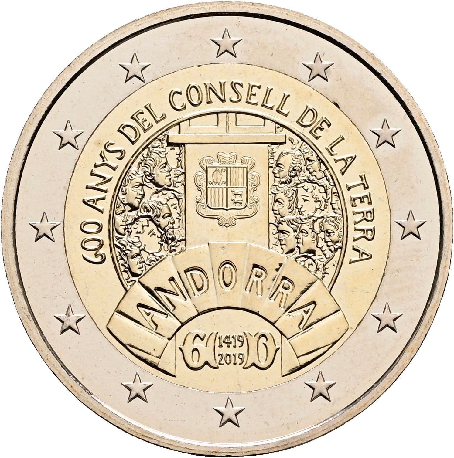 2 Euro 2019 – Rückseite