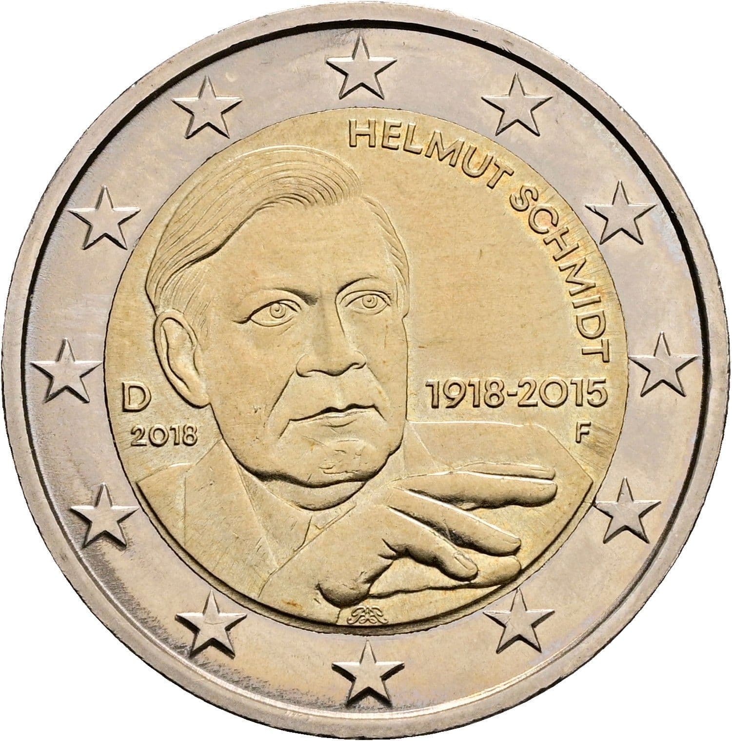 2 Euro 2018 F – Rückseite