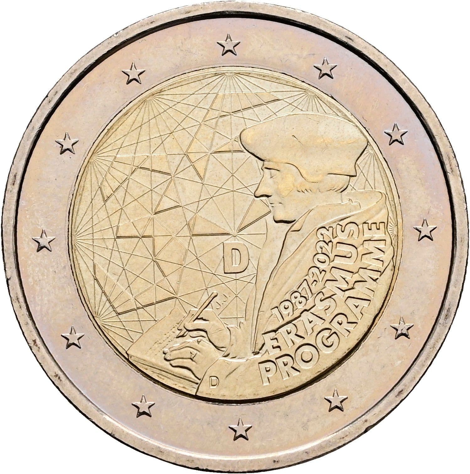 2 Euro 2022 D – Rückseite
