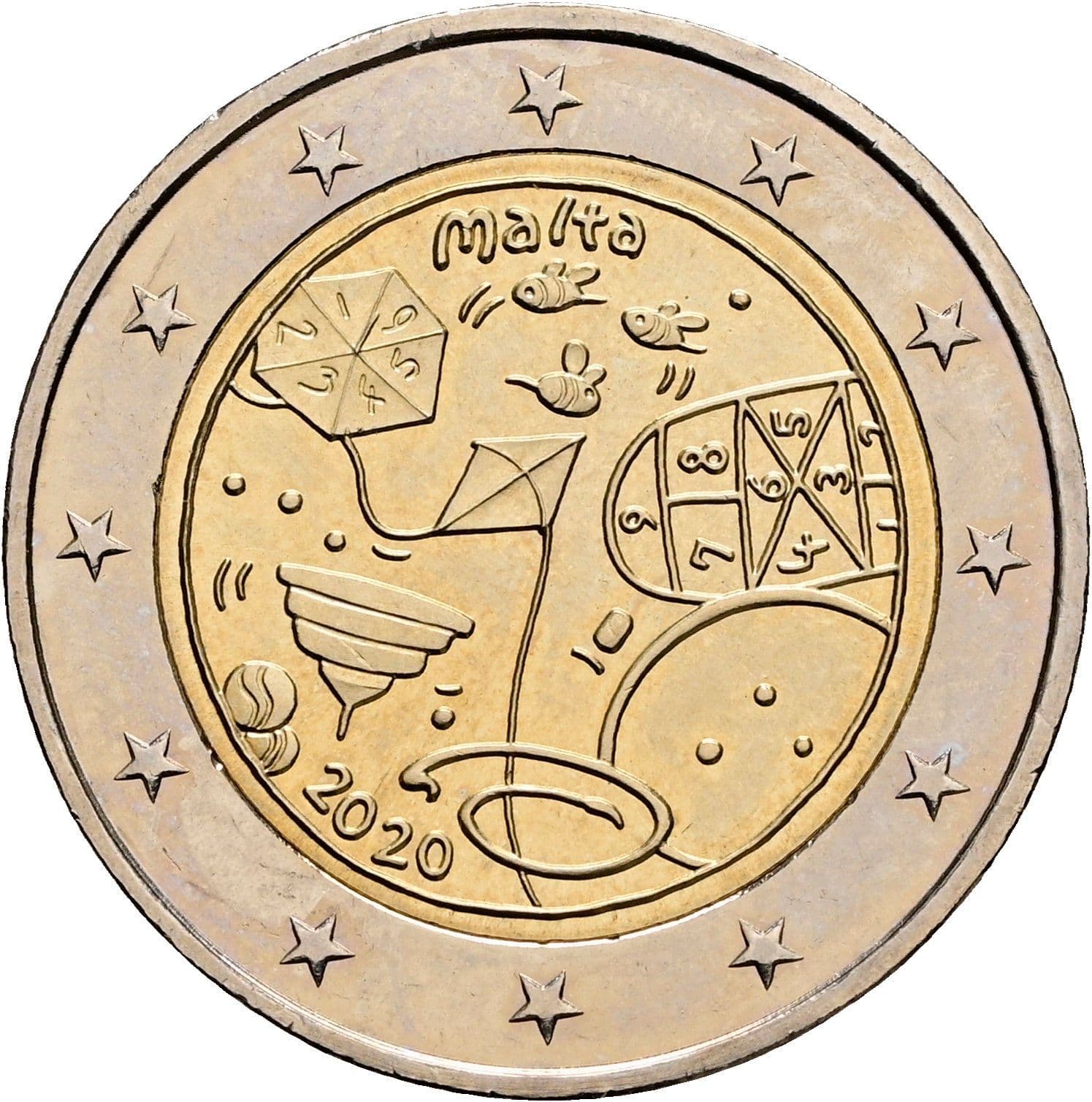 2 Euro 2020 – Rückseite