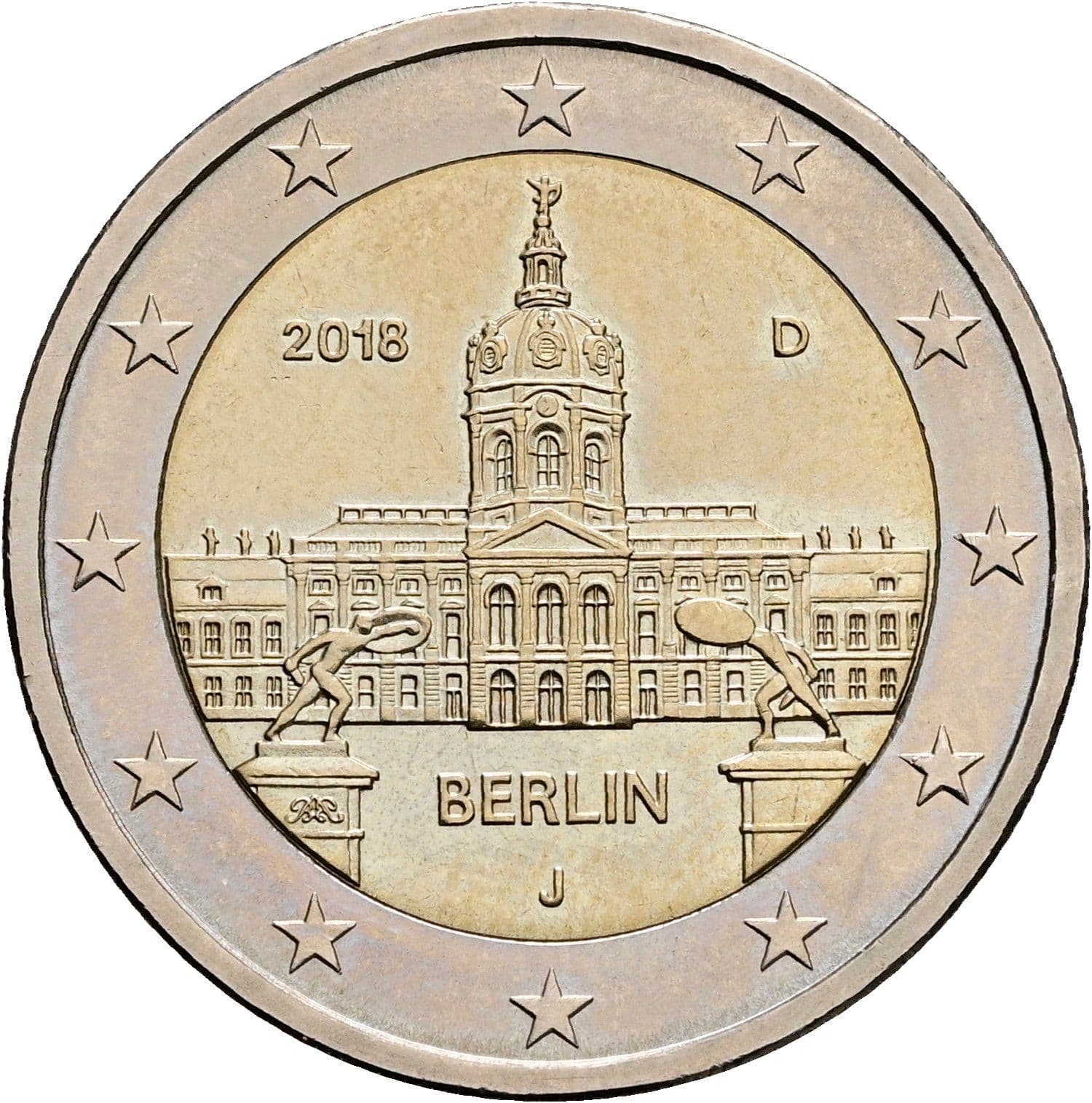2 Euro 2018 J – Rückseite