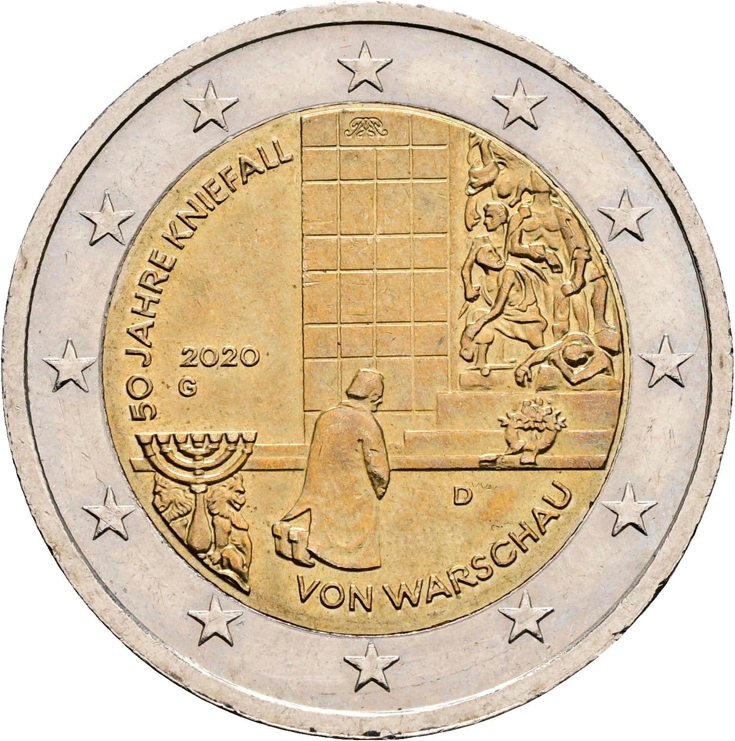 2 Euro 2020 – Rückseite