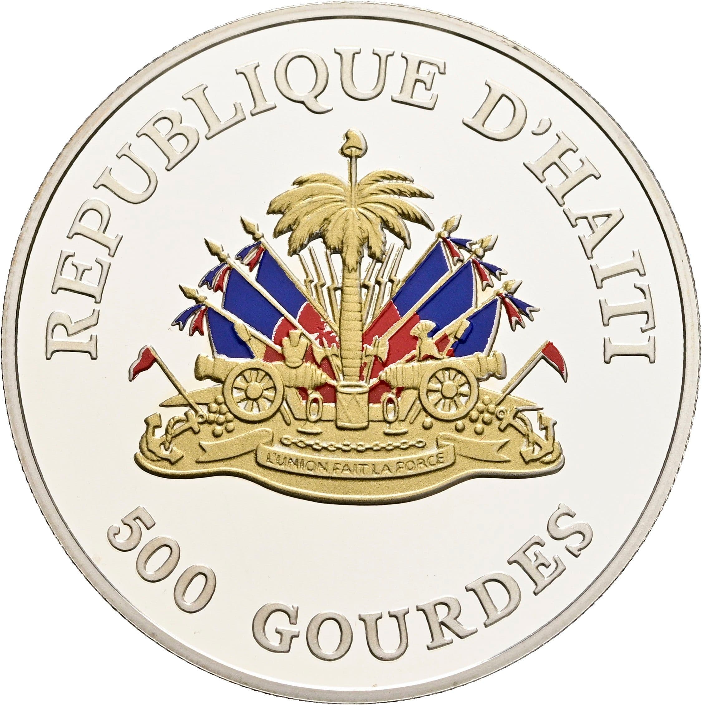 500 Gourdes 1999 – Rückseite
