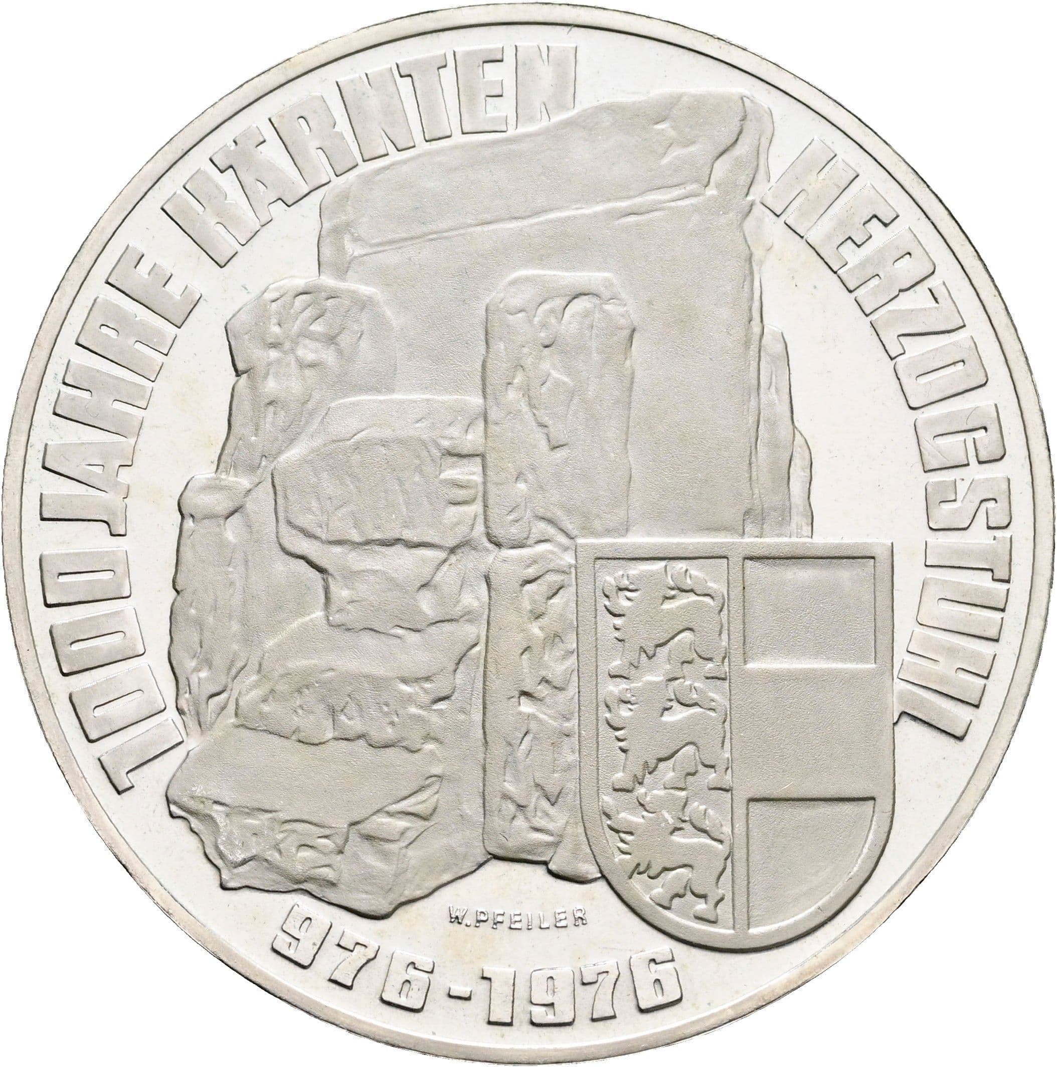 100 Schilling 1976 – Vorderseite
