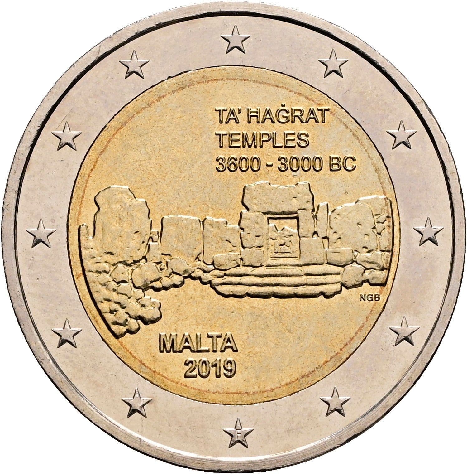 2 Euro 2019 – Rückseite