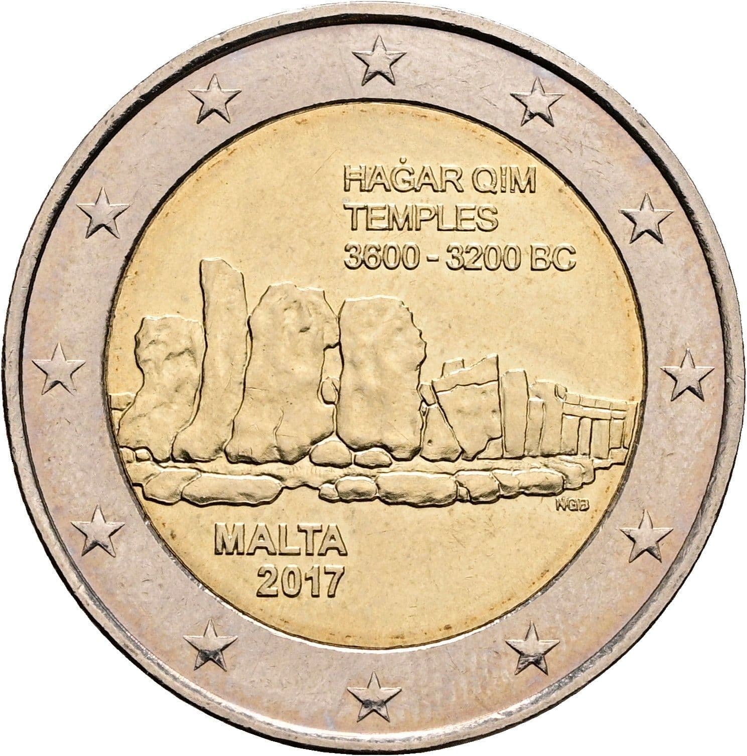 2 Euro 2017 – Rückseite