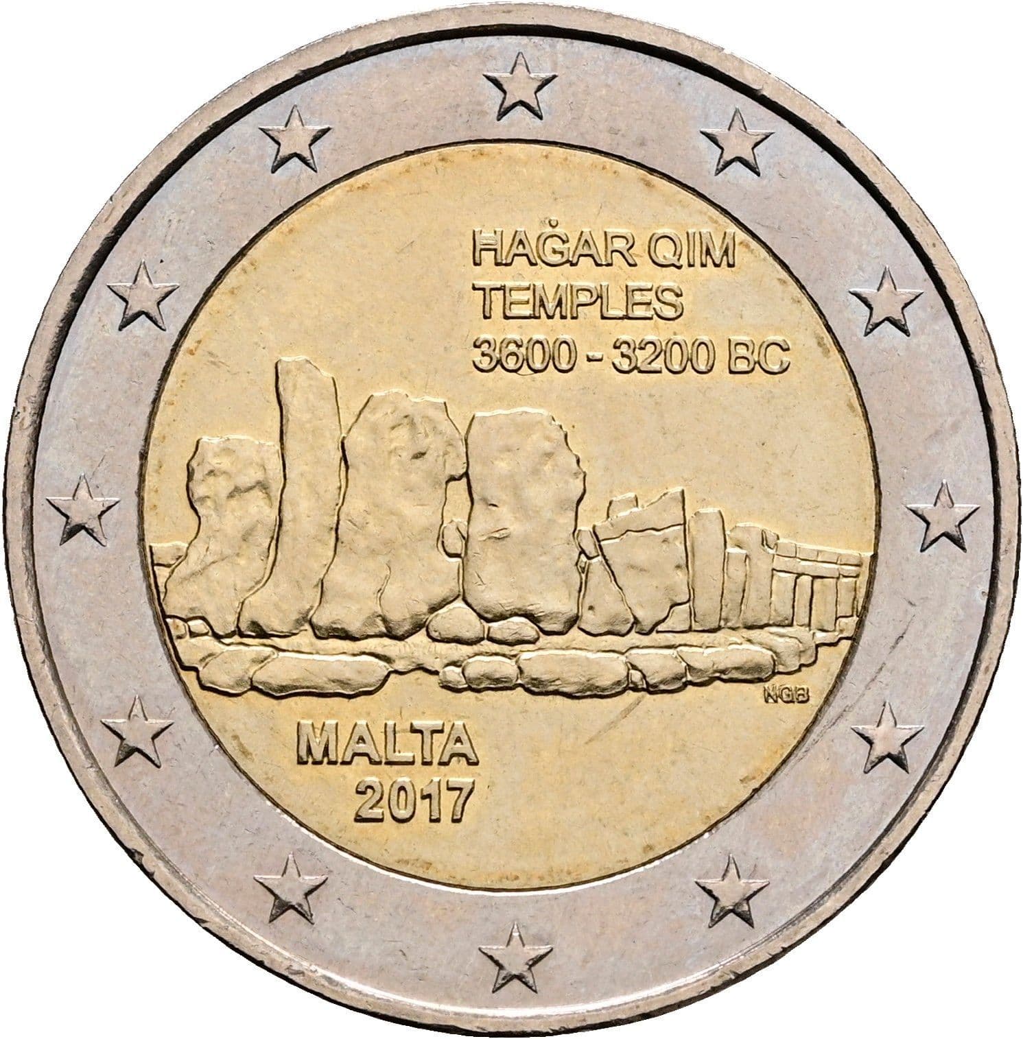 2 Euro 2017 – Rückseite
