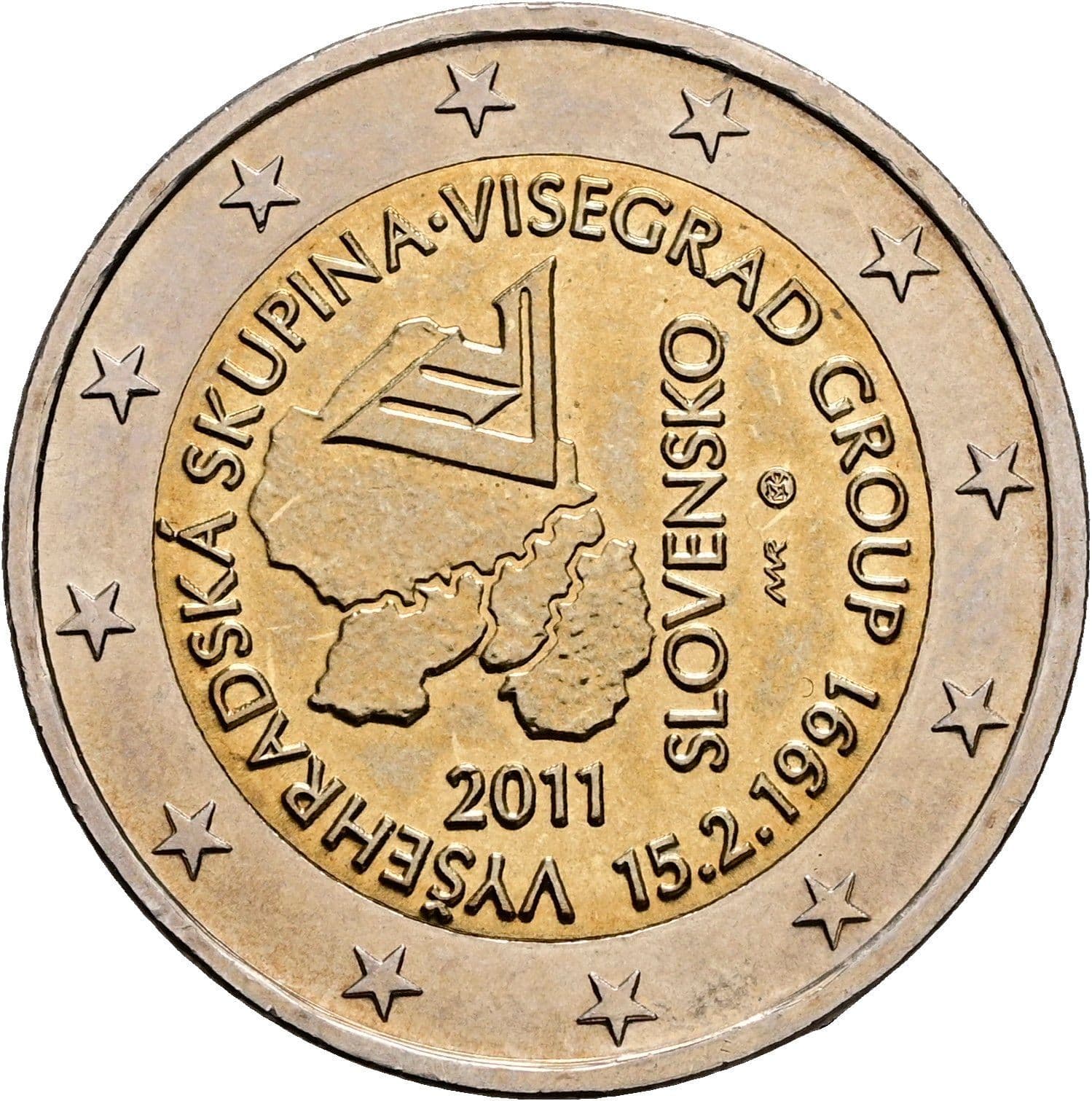 2 Euro 2011 – Rückseite