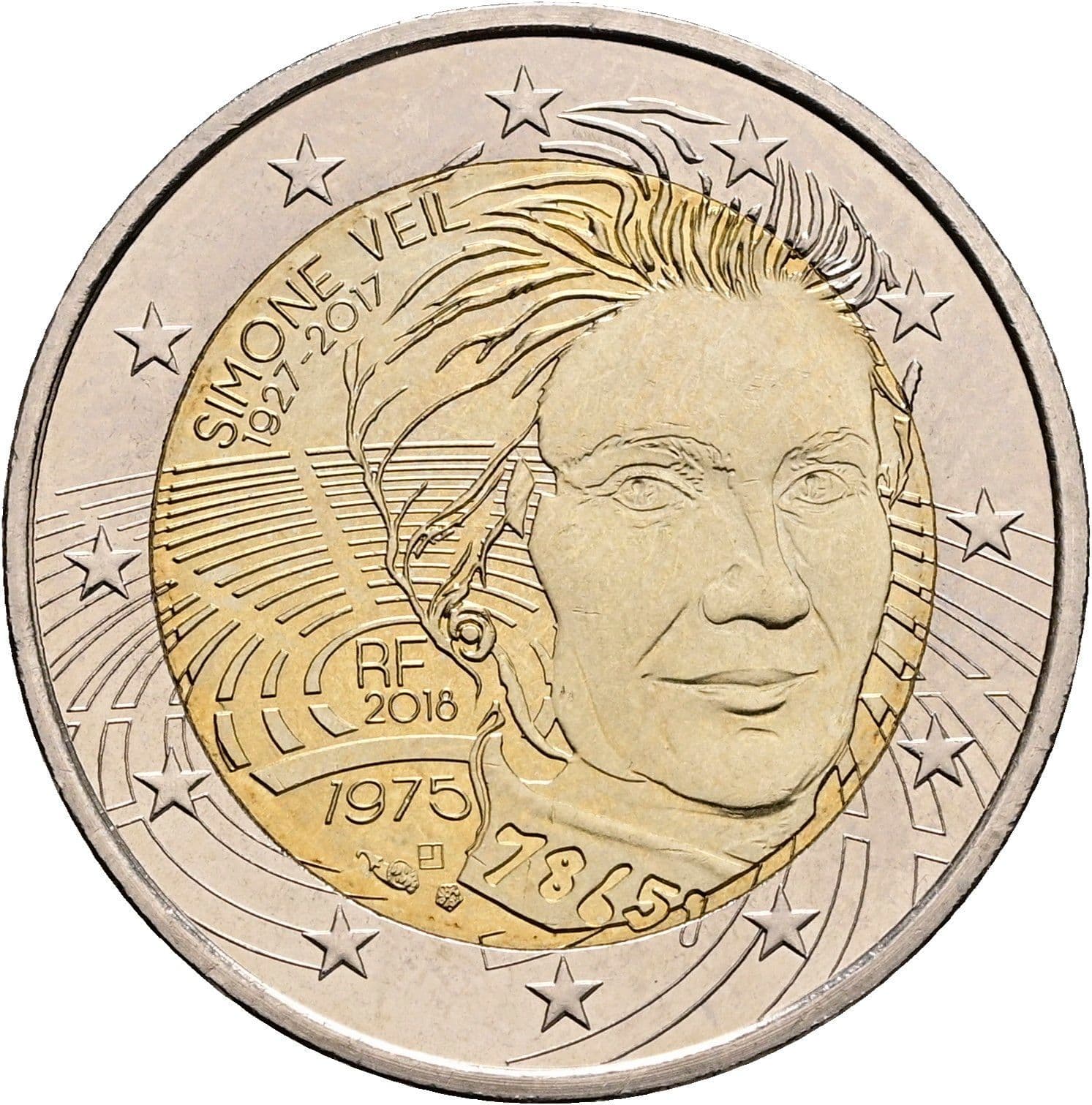 2 Euro 2018 – Rückseite