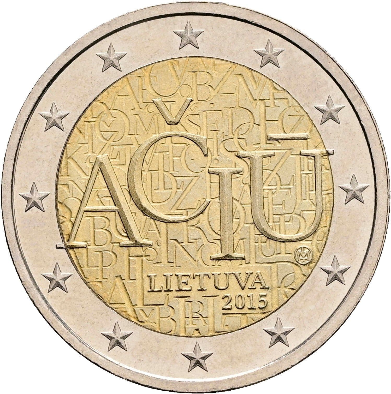 2 Euro 2015 – Rückseite