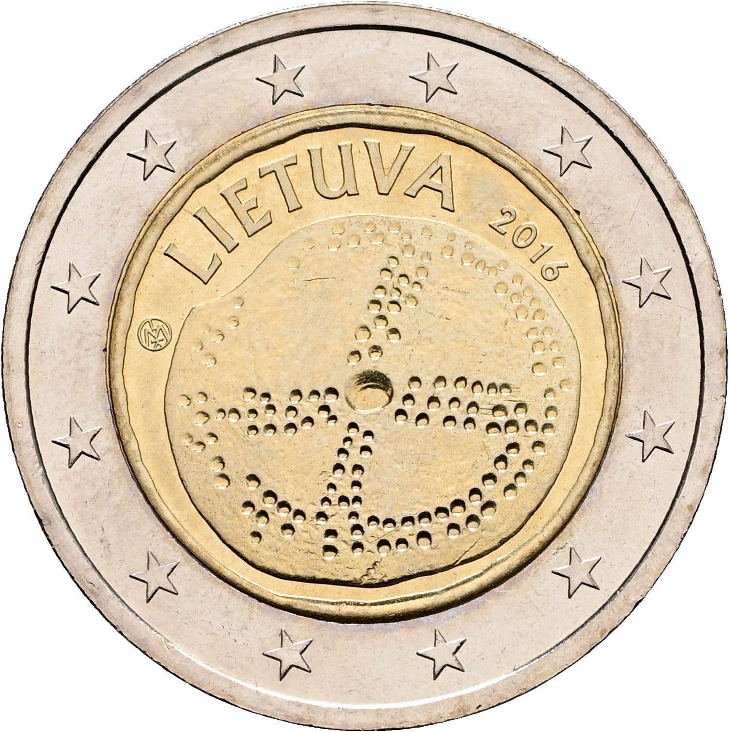 2 Euro 2016 – Rückseite