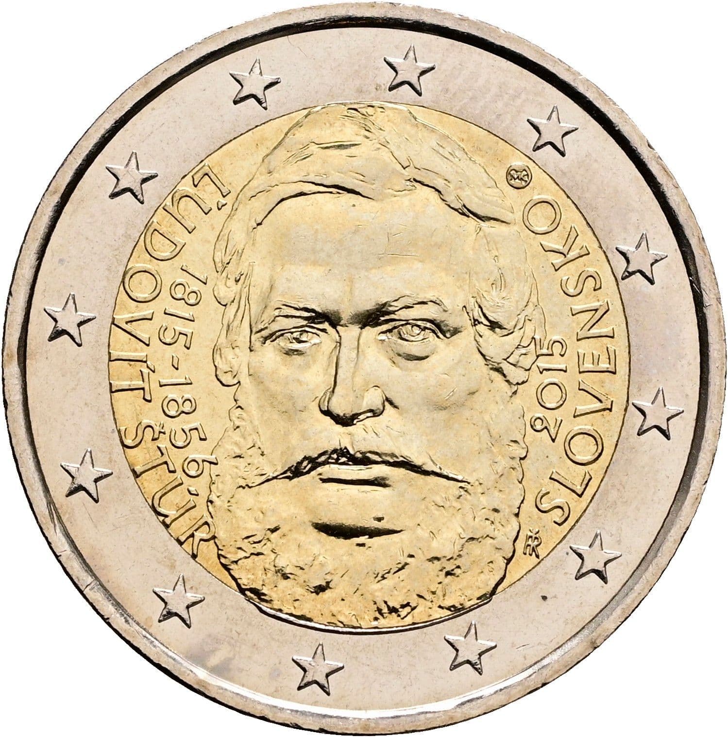 2 Euro 2015 – Rückseite