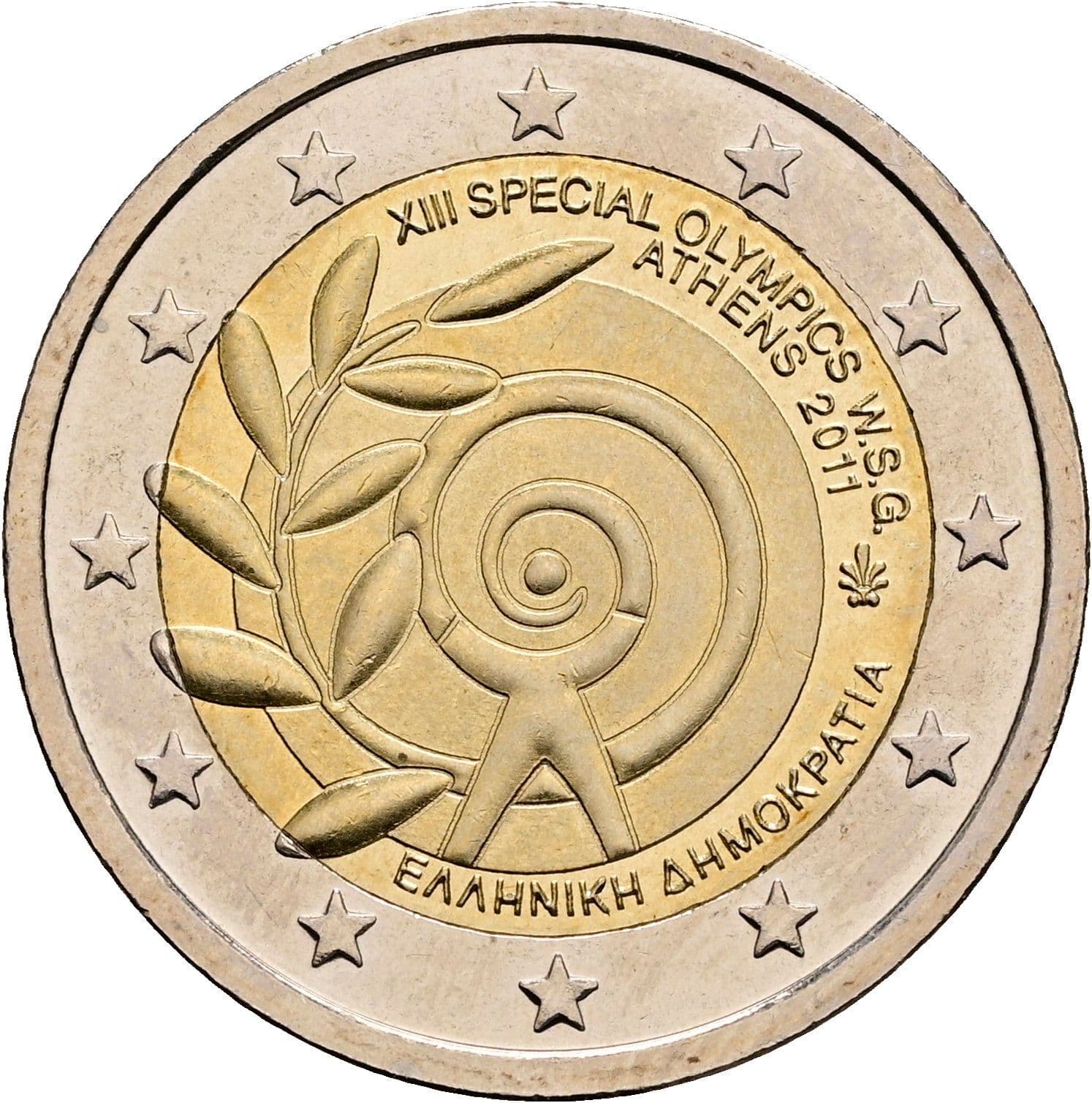2 Euro 2011 – Rückseite