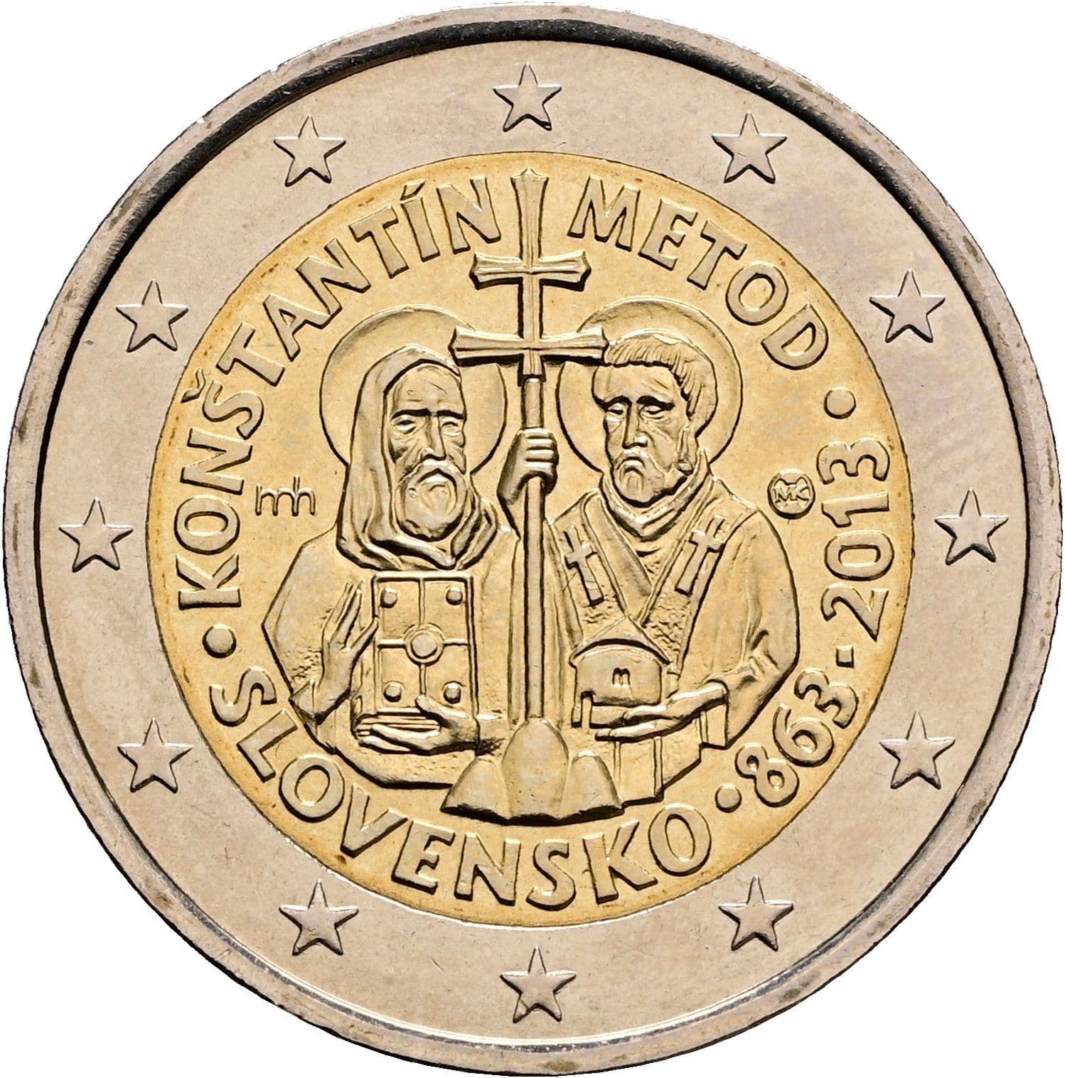 2 Euro 2013 – Rückseite