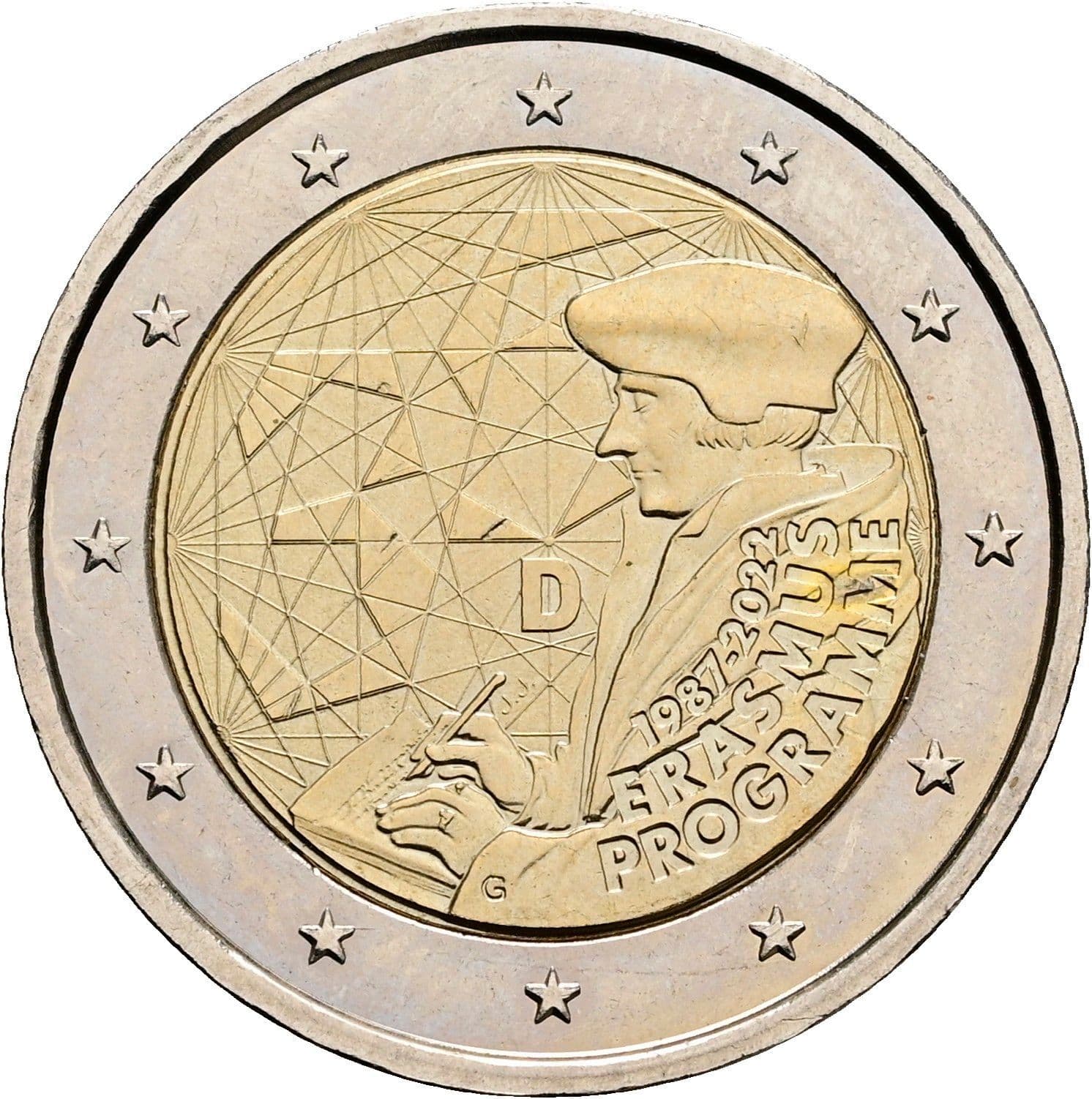 2 Euro 2022 D – Rückseite