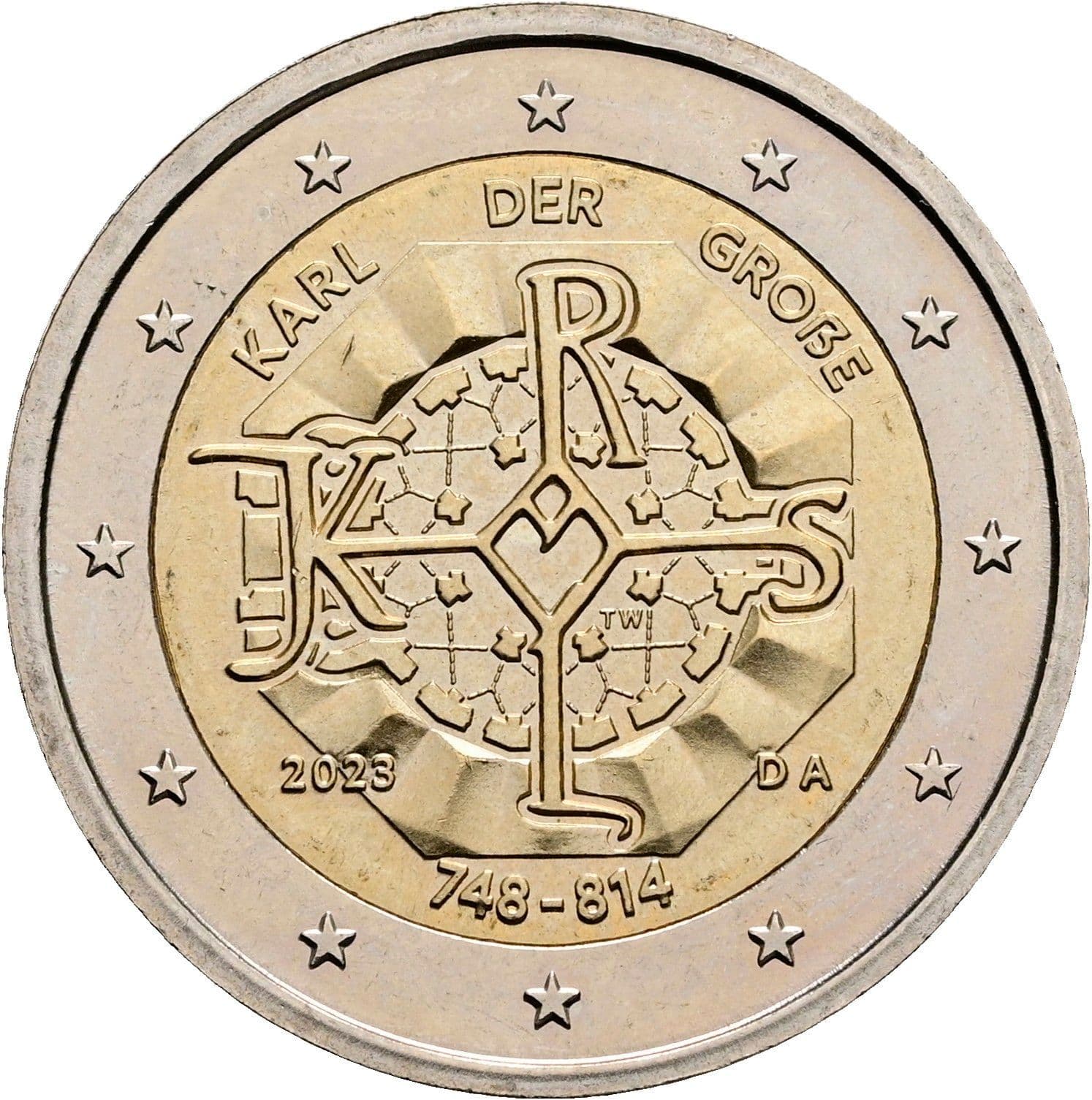 2 Euro 2023 A – Rückseite