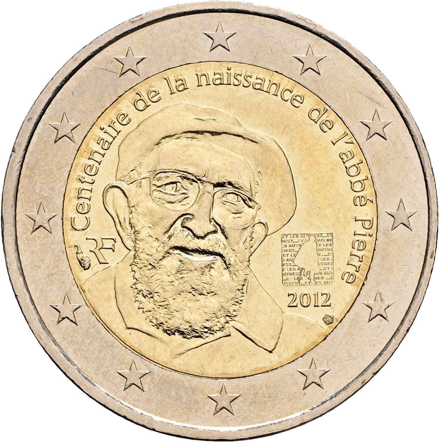 2 Euro 2012 – Rückseite