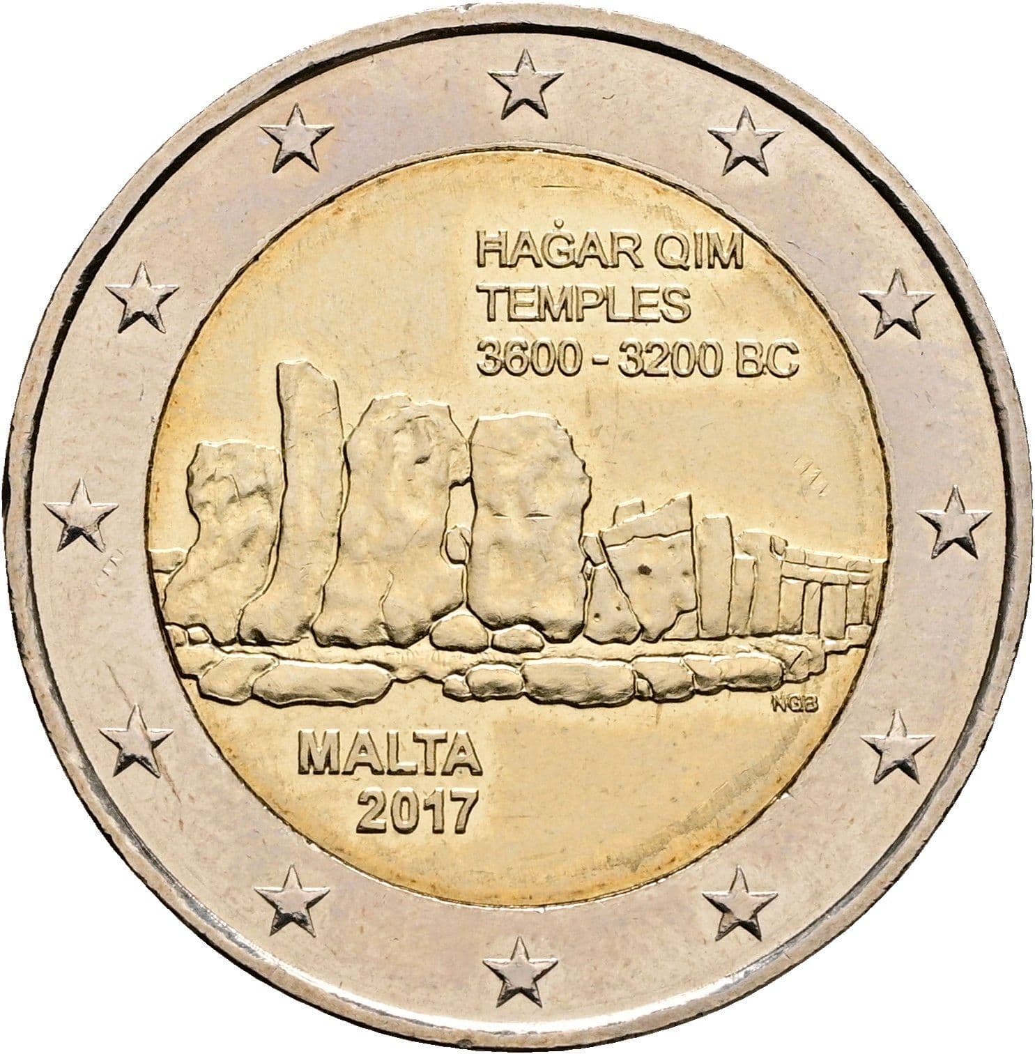 2 Euro 2017 – Rückseite