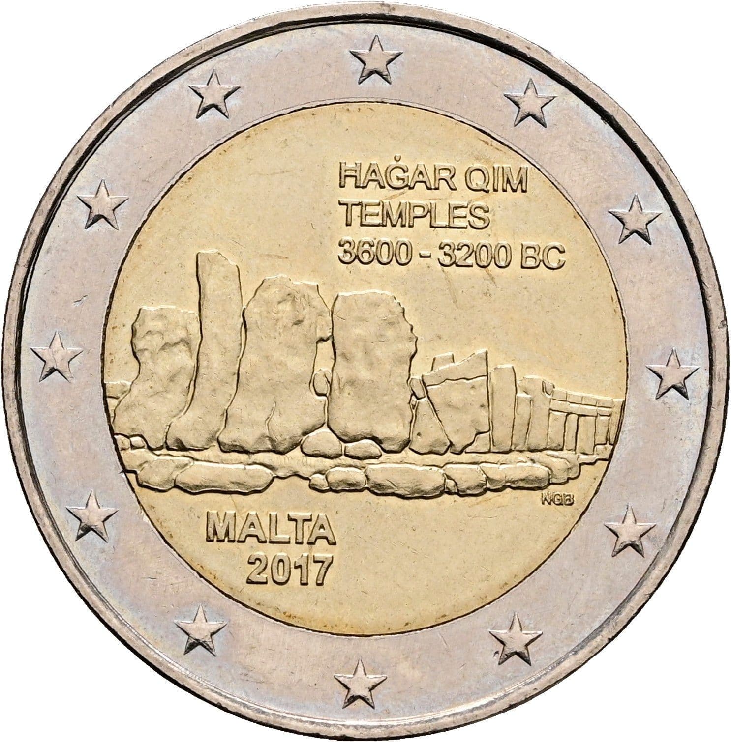 2 Euro 2017 – Rückseite