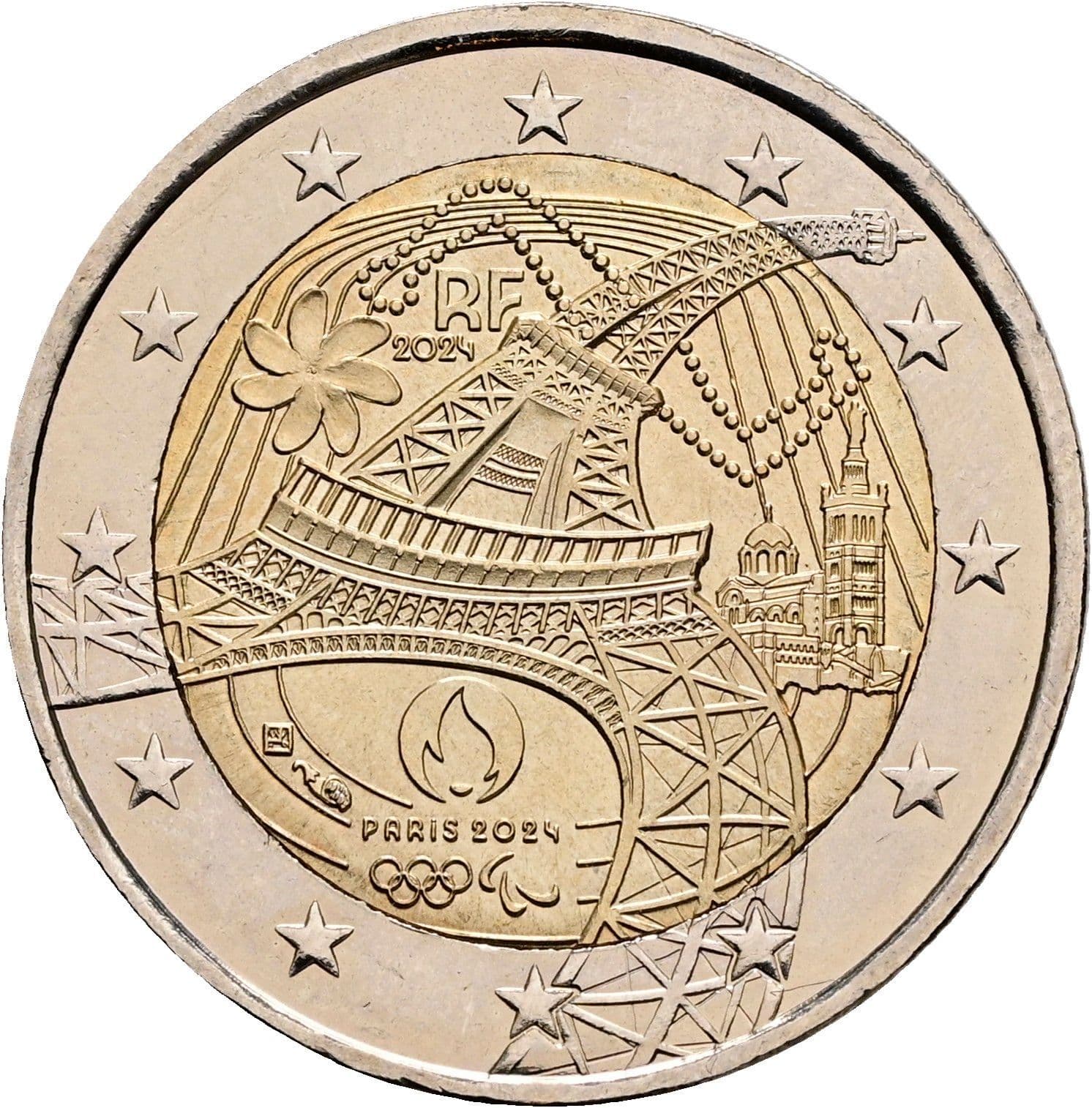 2 Euro 2024 – Rückseite