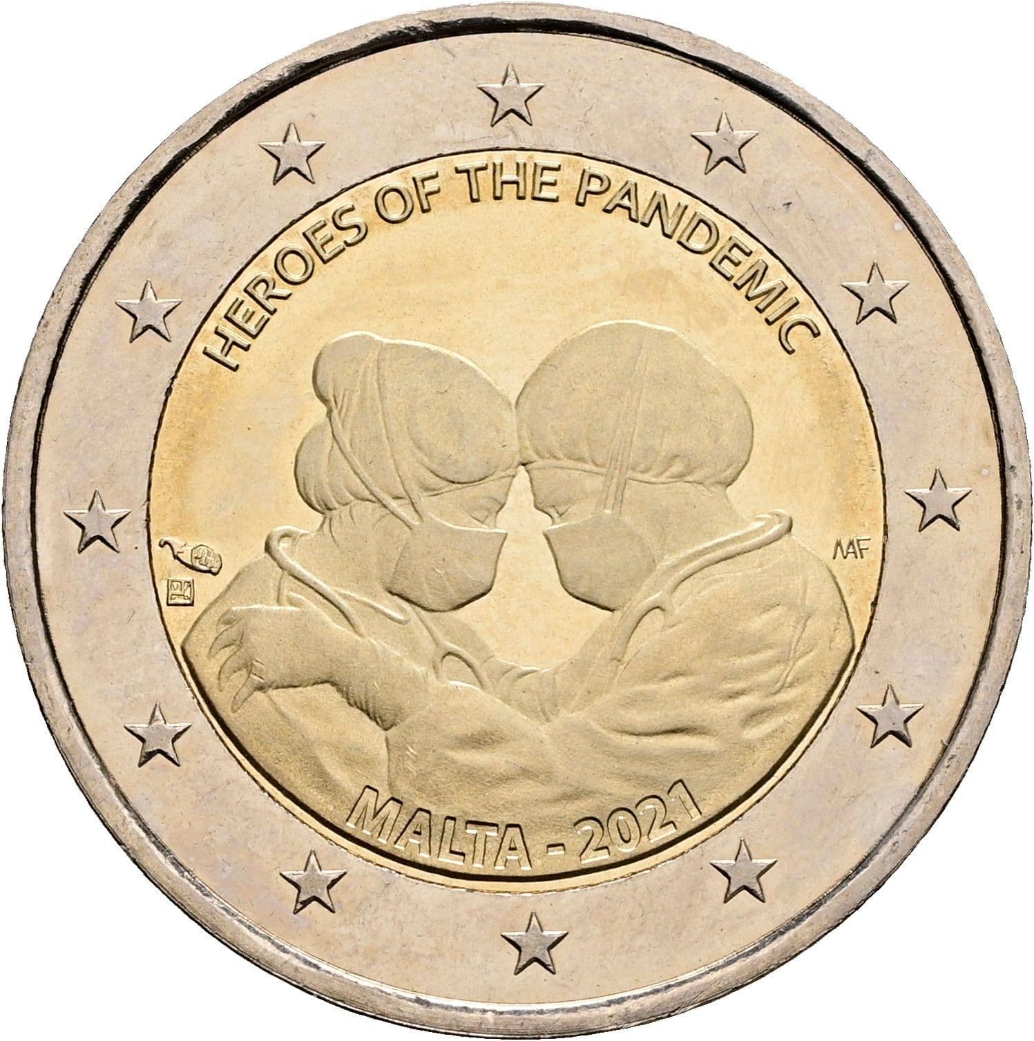 2 Euro 2021 – Rückseite