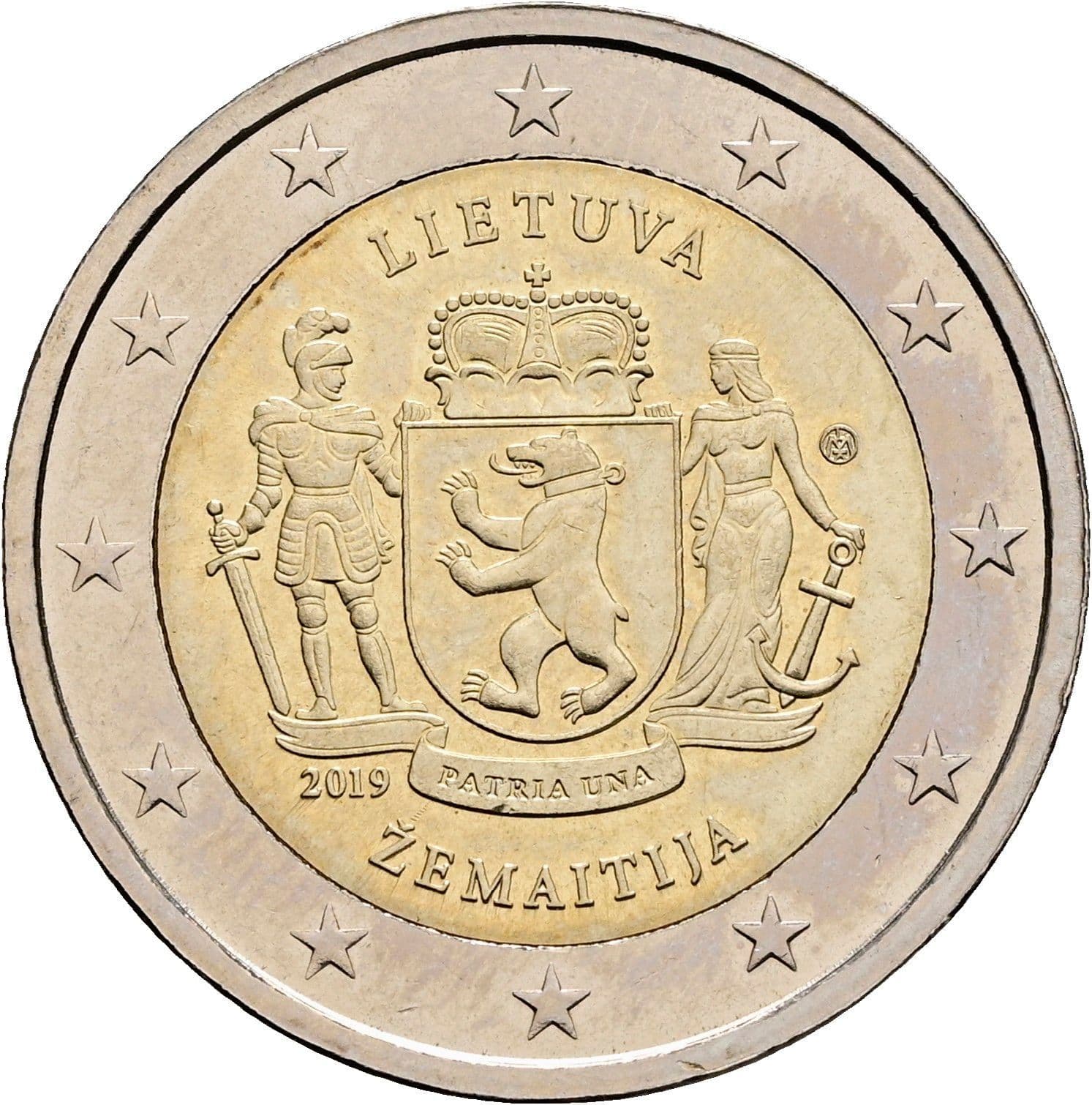 2 Euro 2019 – Rückseite