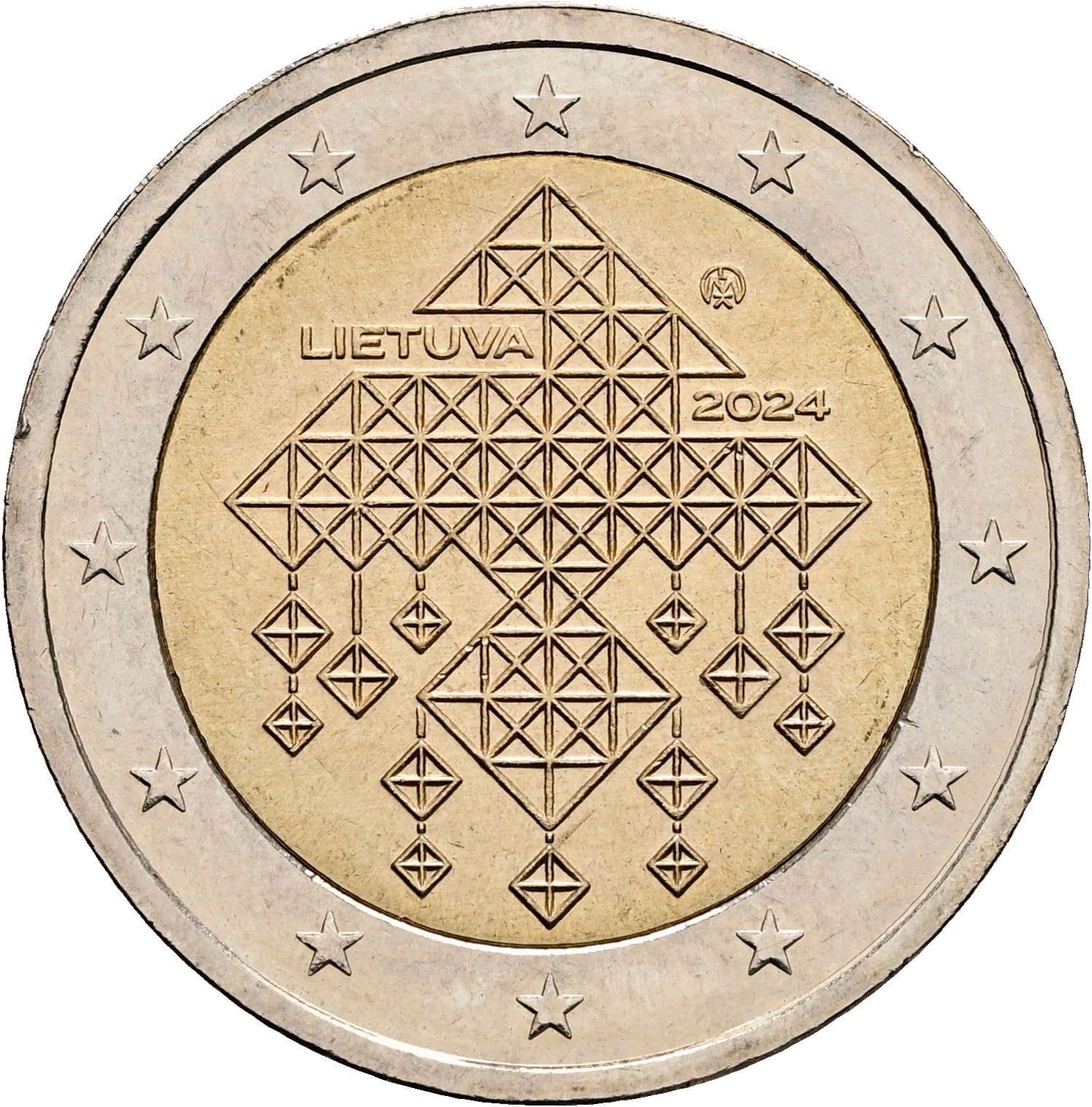 2 Euro 2024 – Rückseite