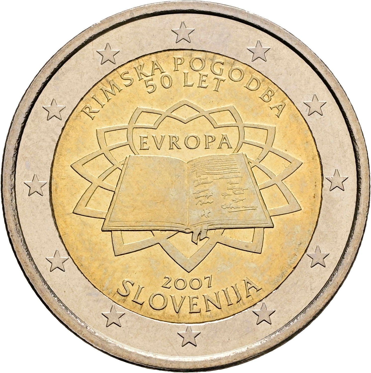 2 Euro 2007 – Rückseite