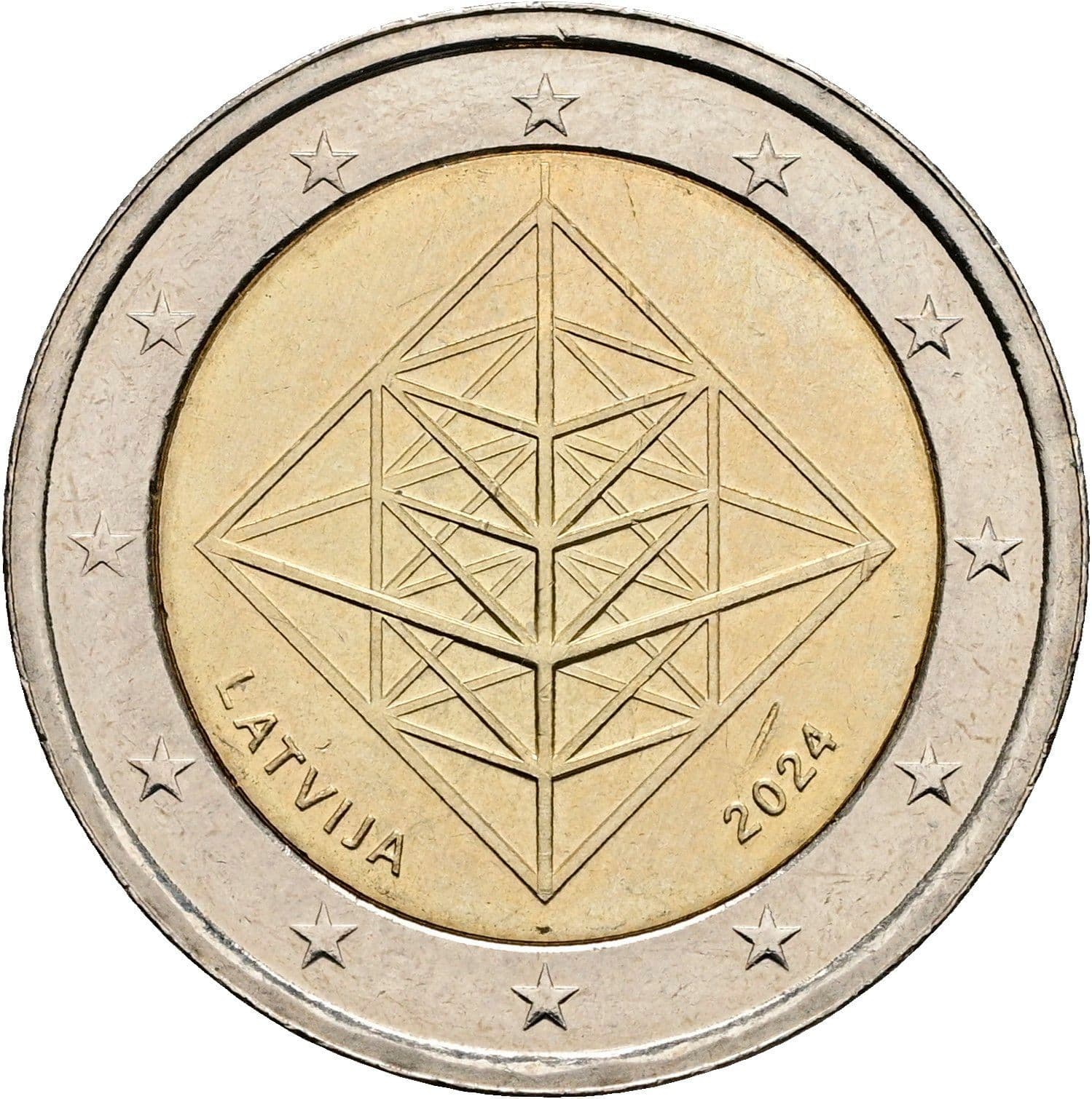 2 Euro 2024 – Rückseite
