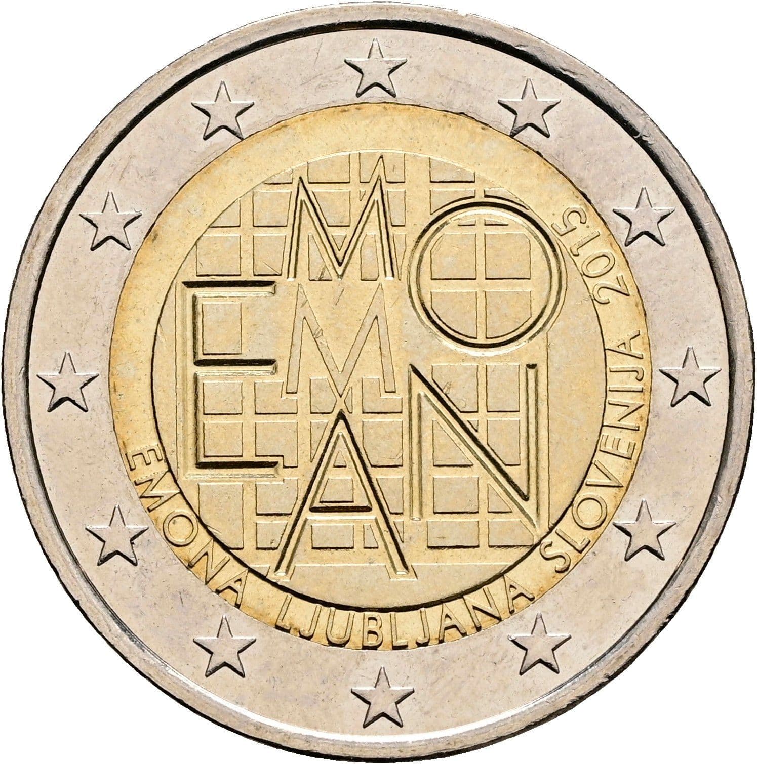 2 Euro 2015 – Rückseite
