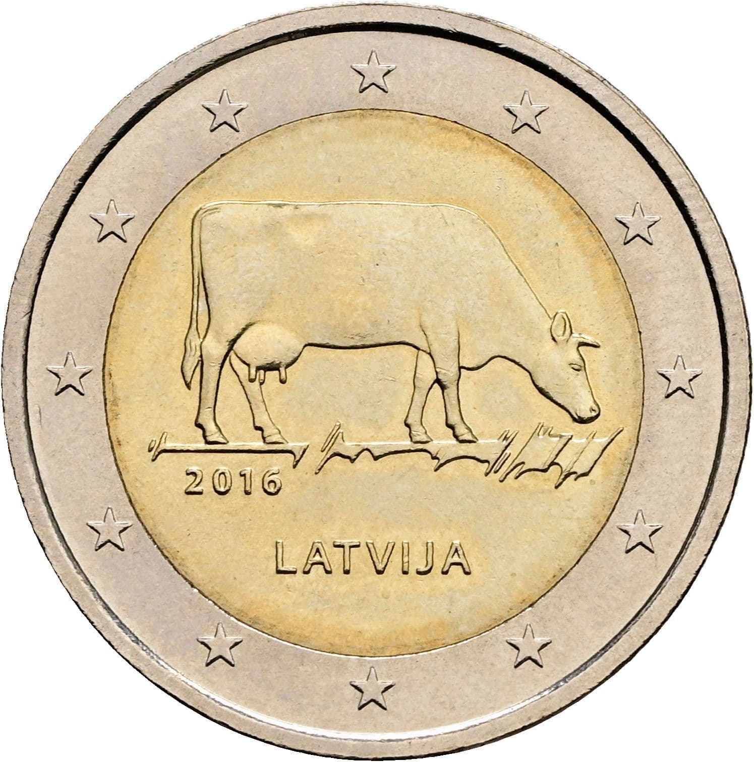 2 Euro 2016 – Rückseite
