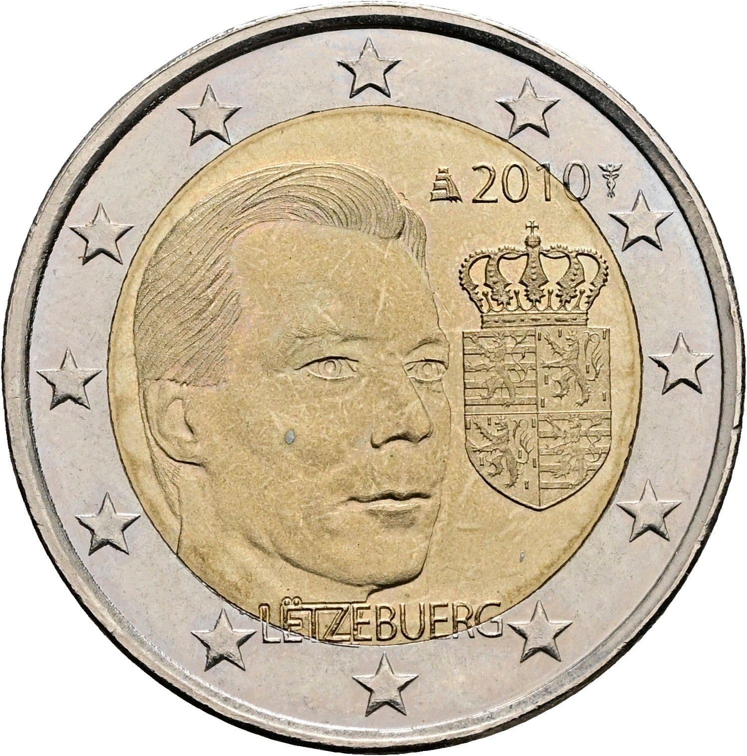 2 Euro 2010 – Rückseite