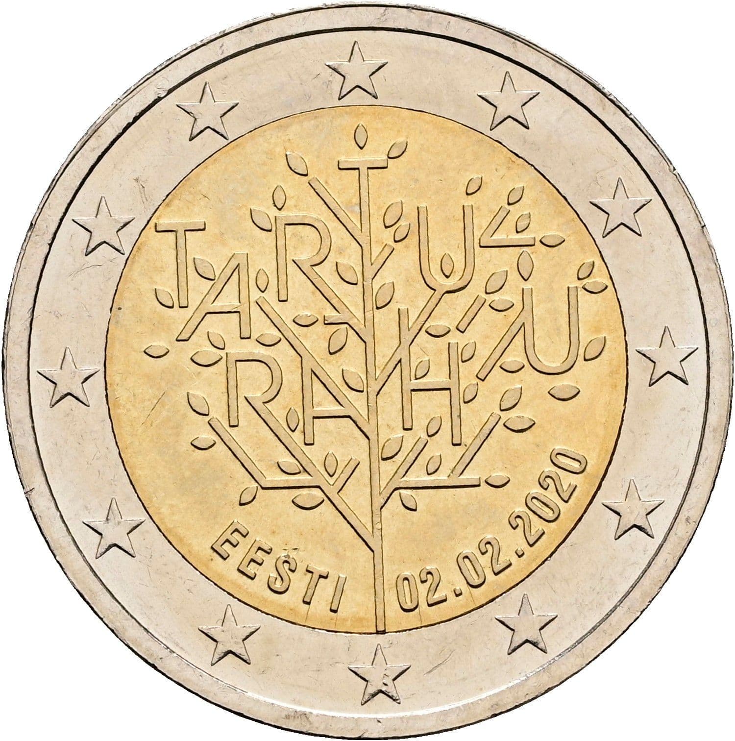2 Euro 2020 – Rückseite