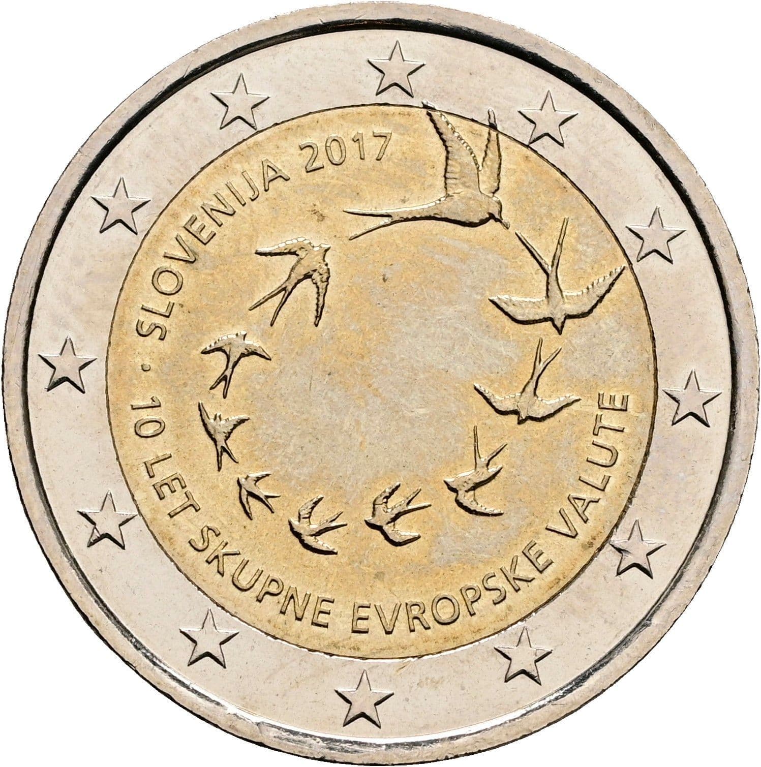 2 Euro 2017 – Rückseite