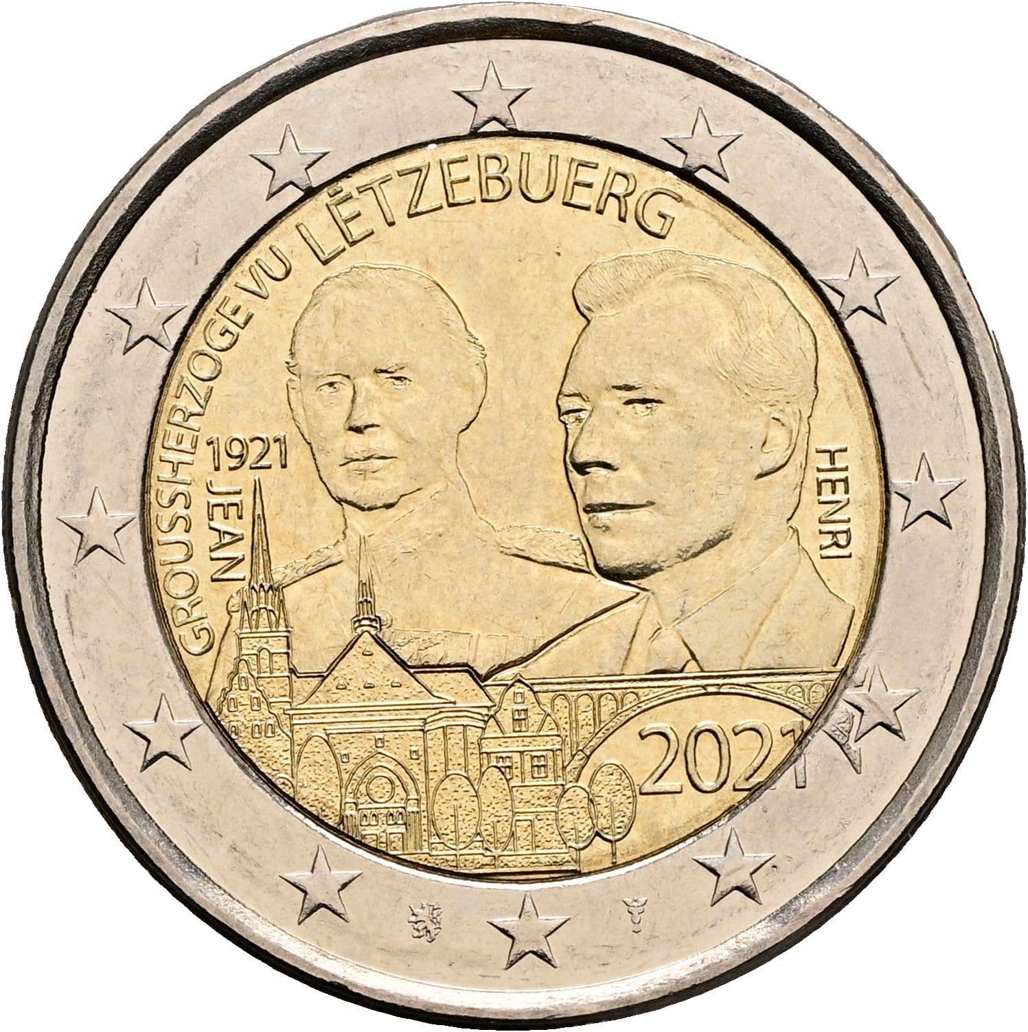 2 Euro 2021 – Rückseite