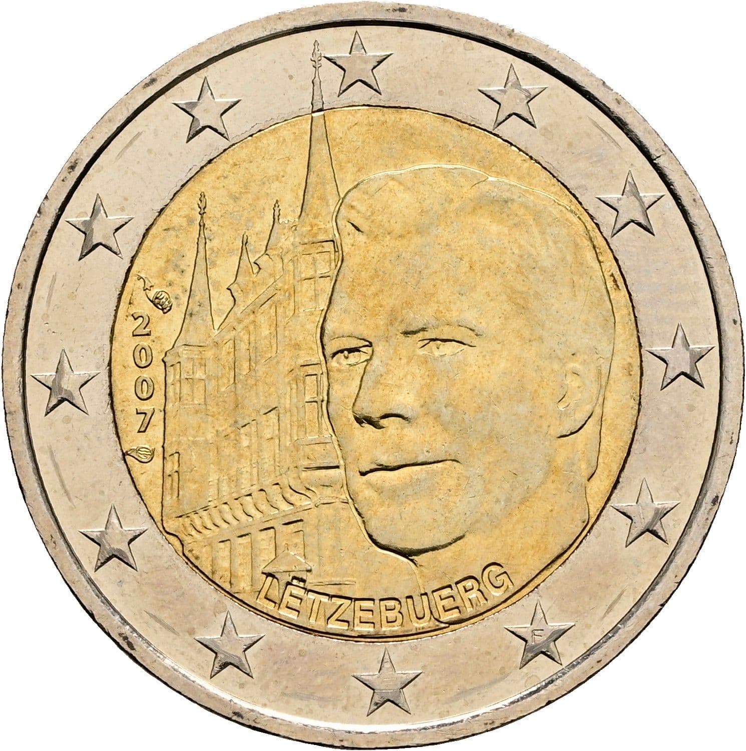 2 Euro 2007 – Rückseite