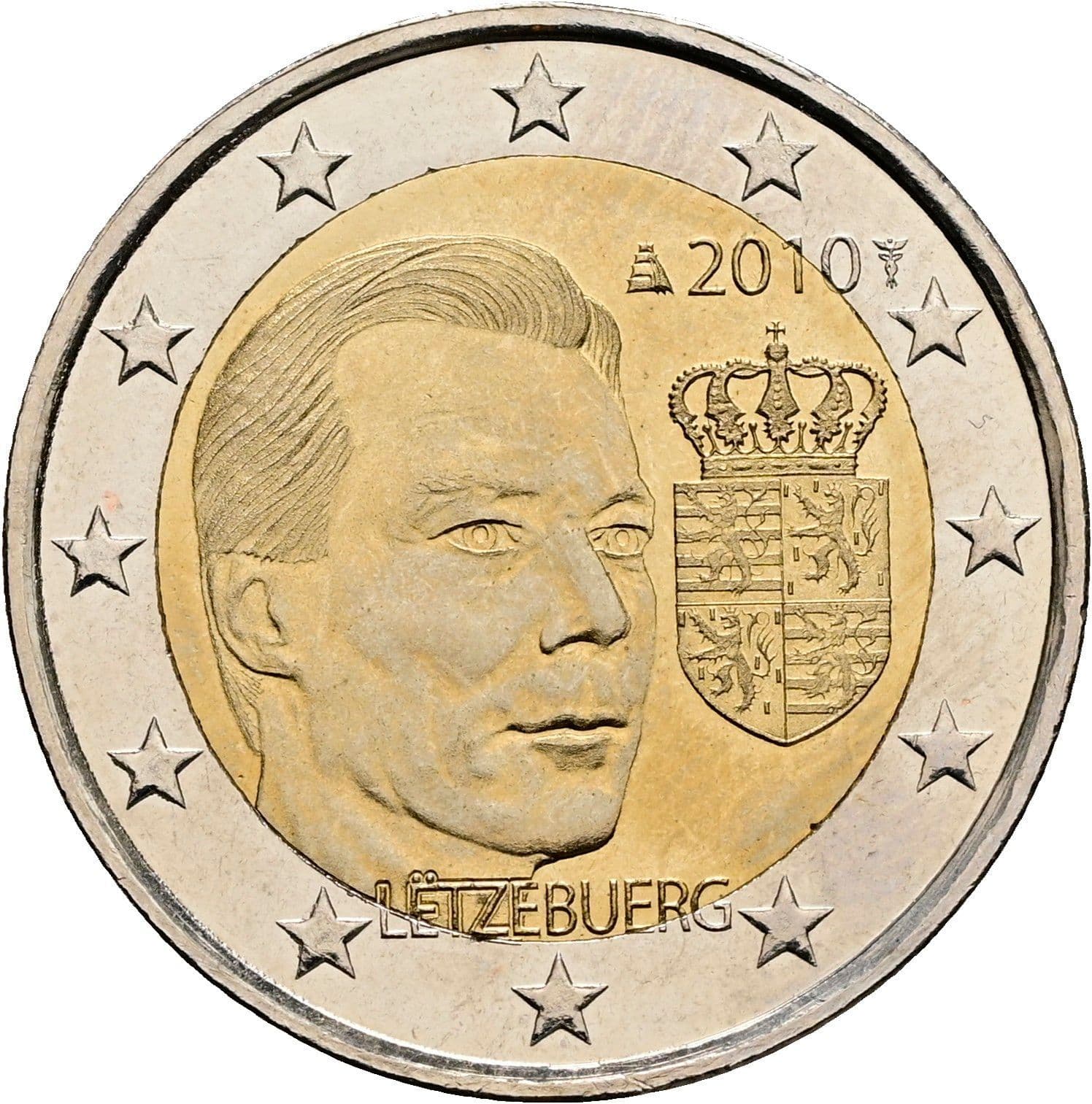 2 Euro 2010 – Rückseite