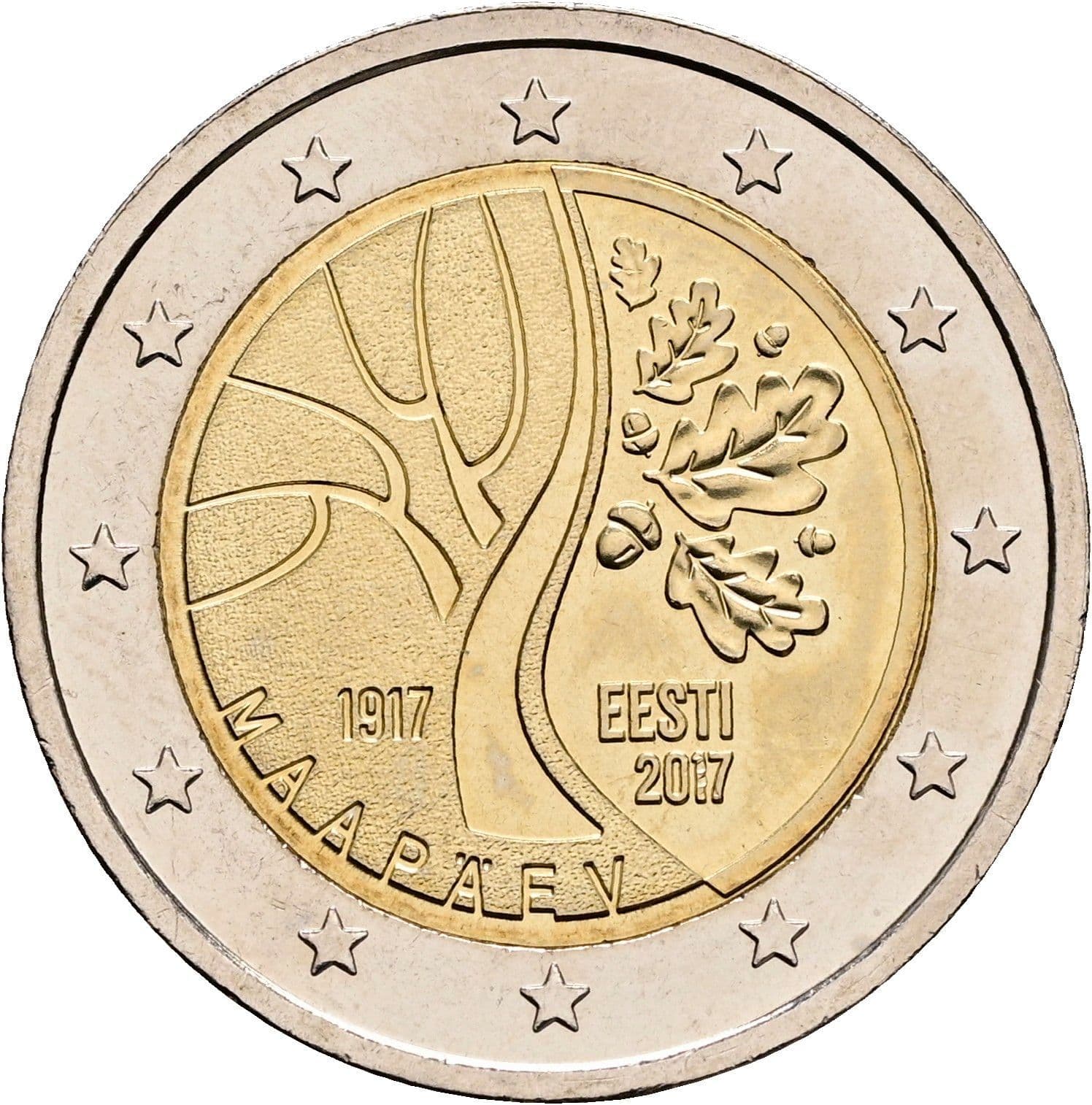 2 Euro 2017 – Rückseite