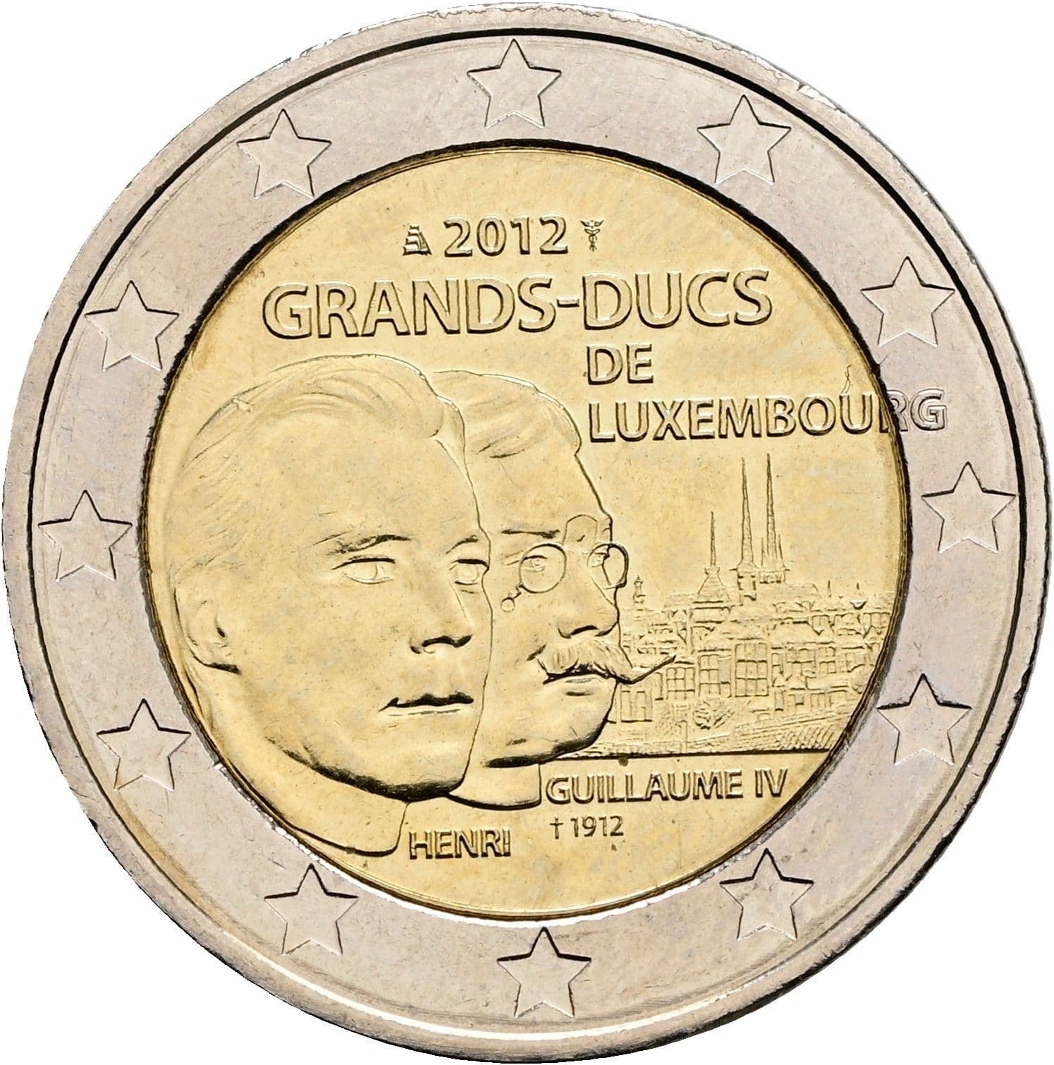 2 Euro 2012 – Rückseite