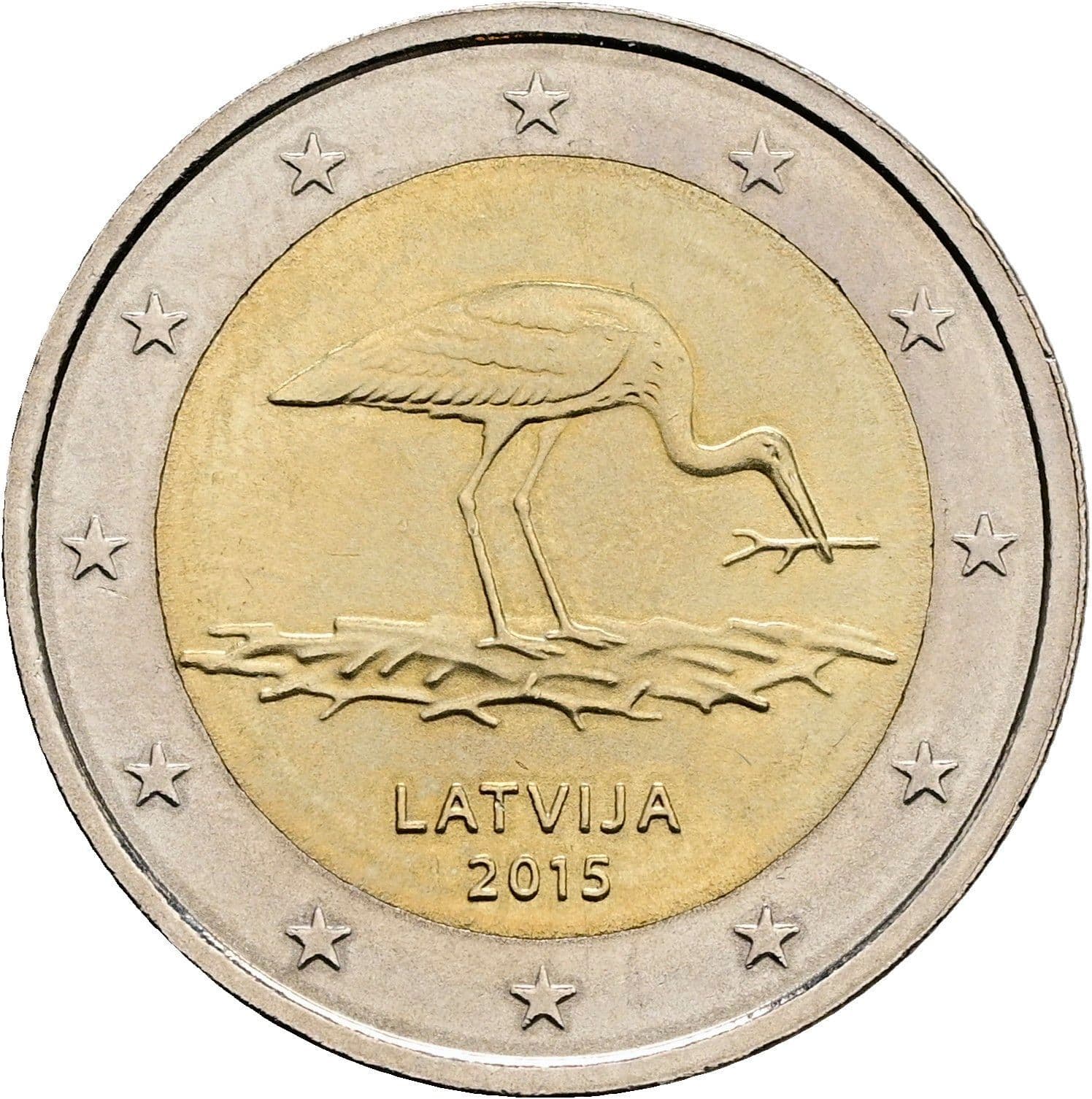 2 Euro 2015 – Rückseite