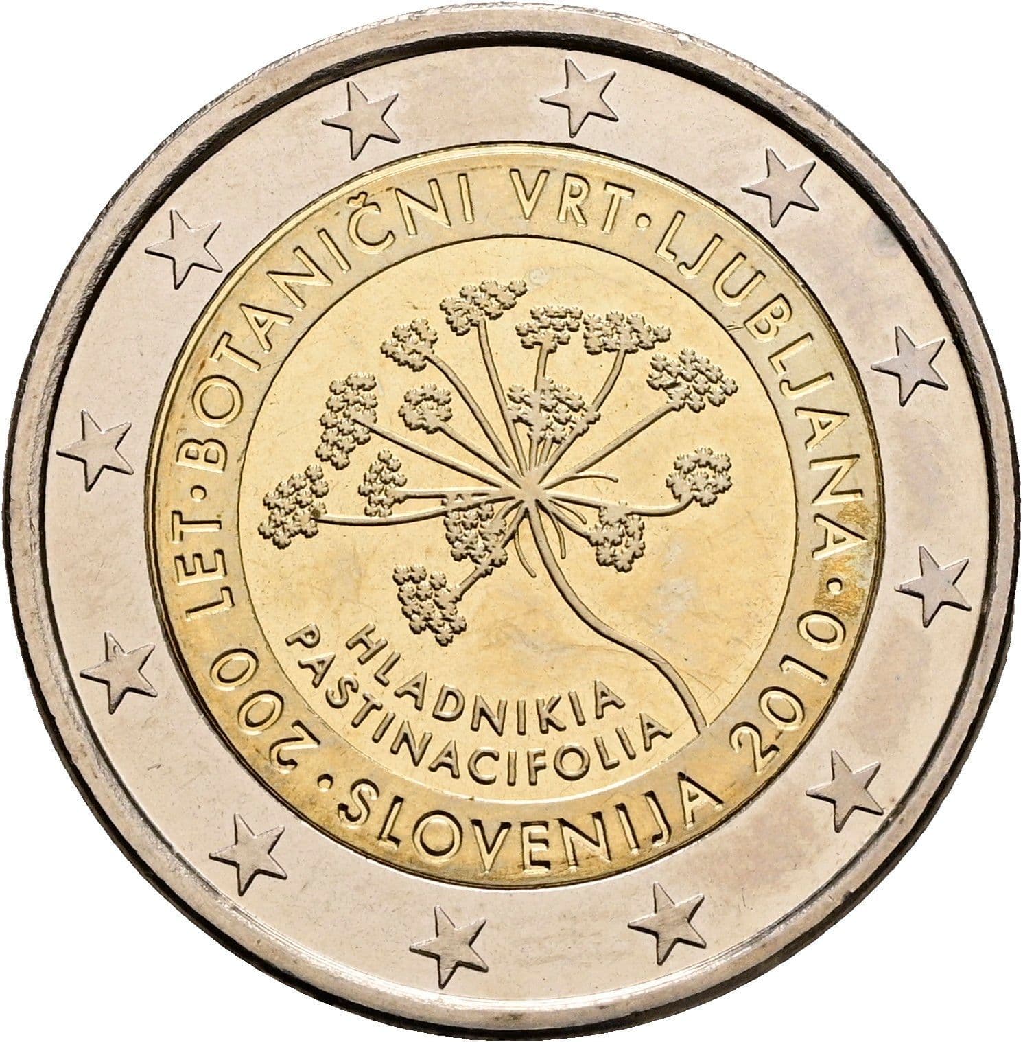 2 Euro 2010 – Rückseite
