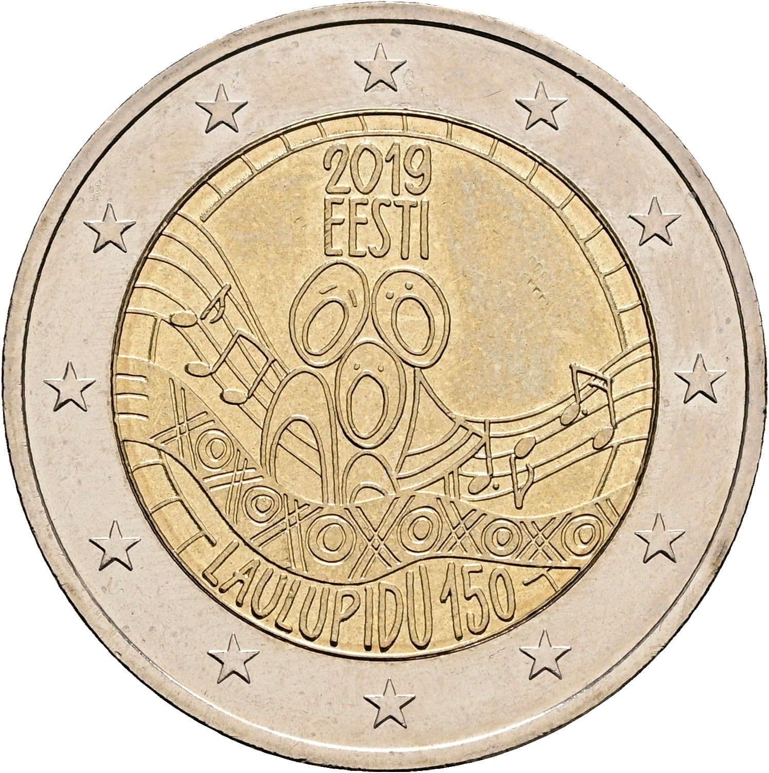 2 Euro 2019 – Rückseite